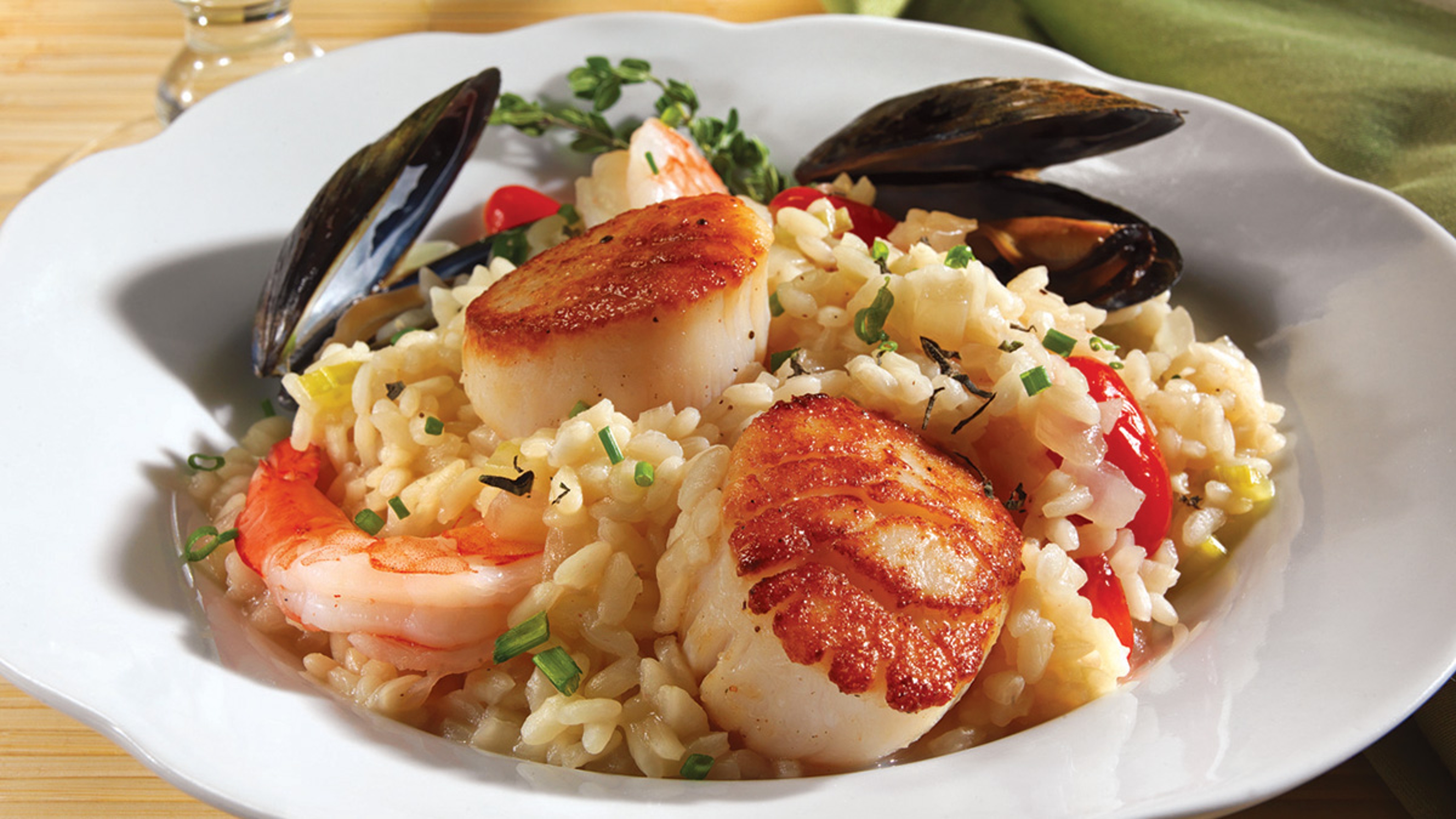 seafood risotto recipe