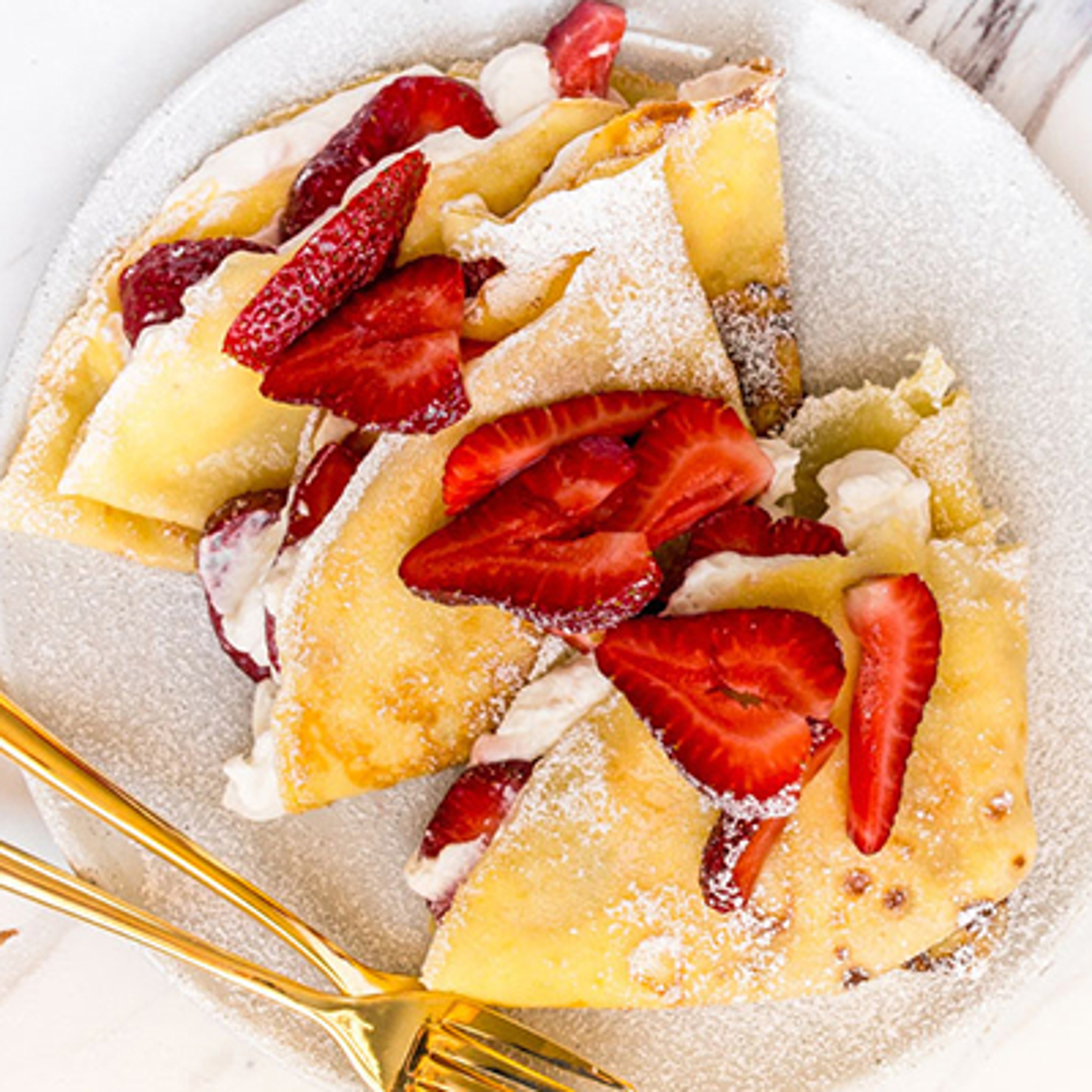 strawberry recipes crepes