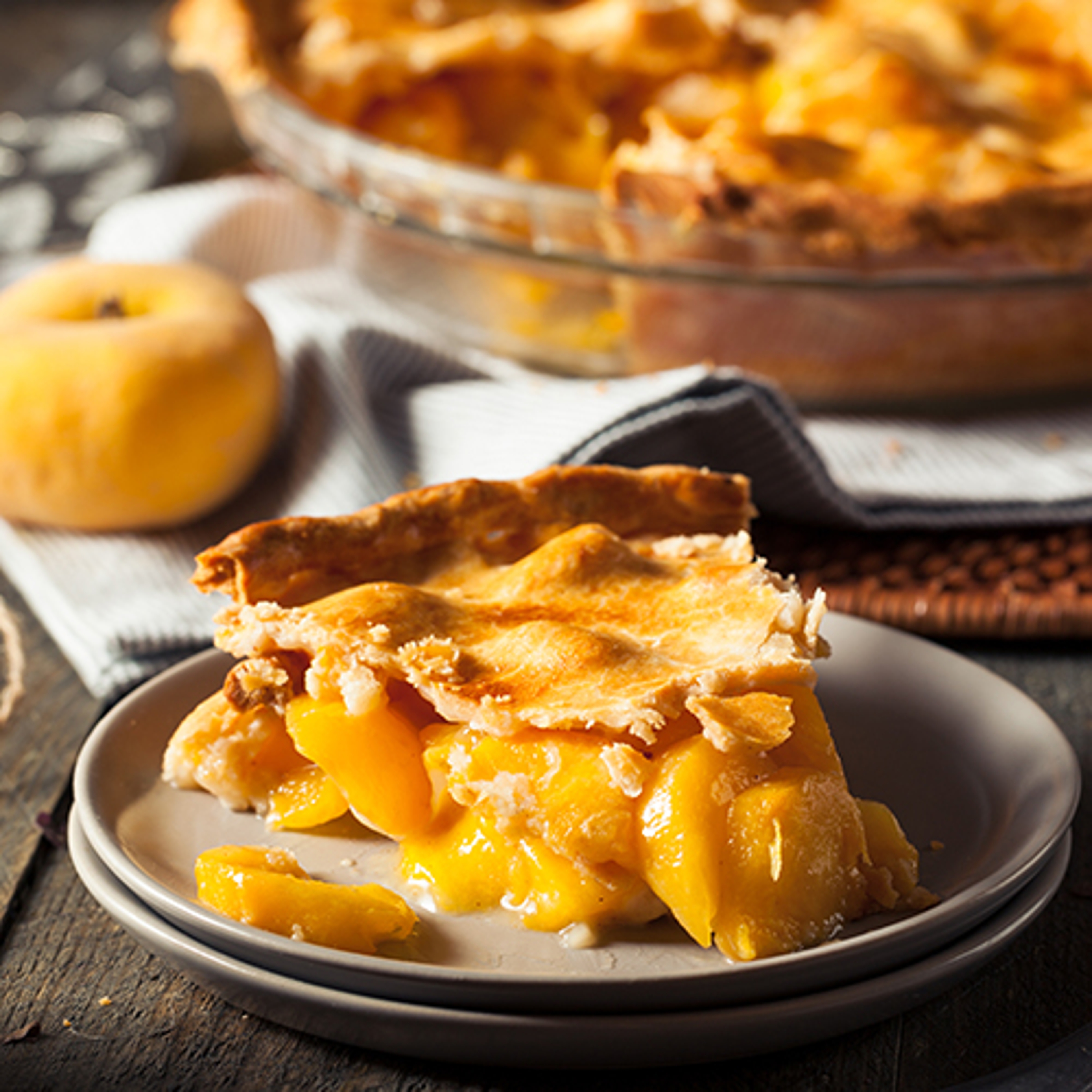 types of pies peach