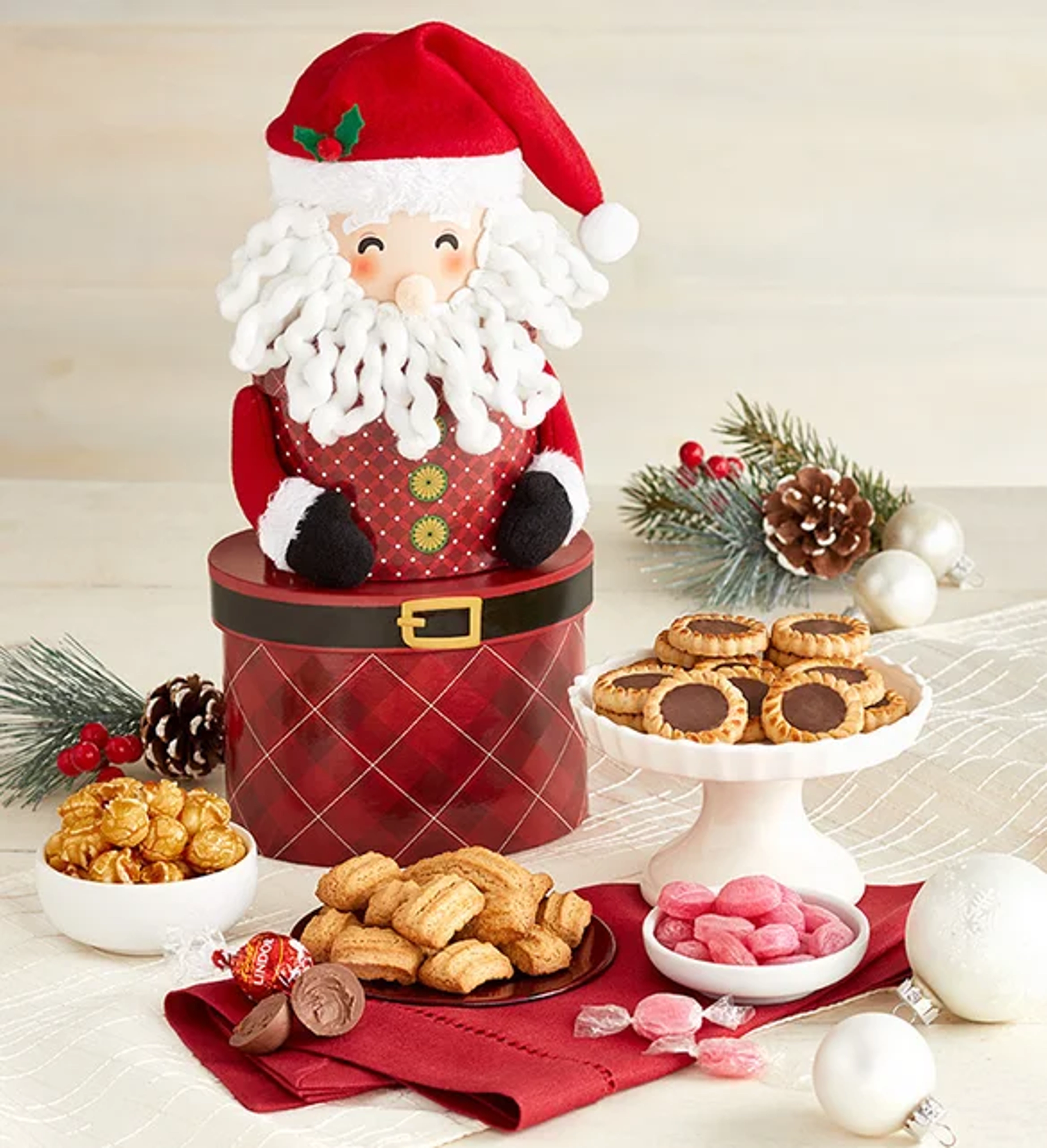 gifts under  sweet treats santa keepsake tower