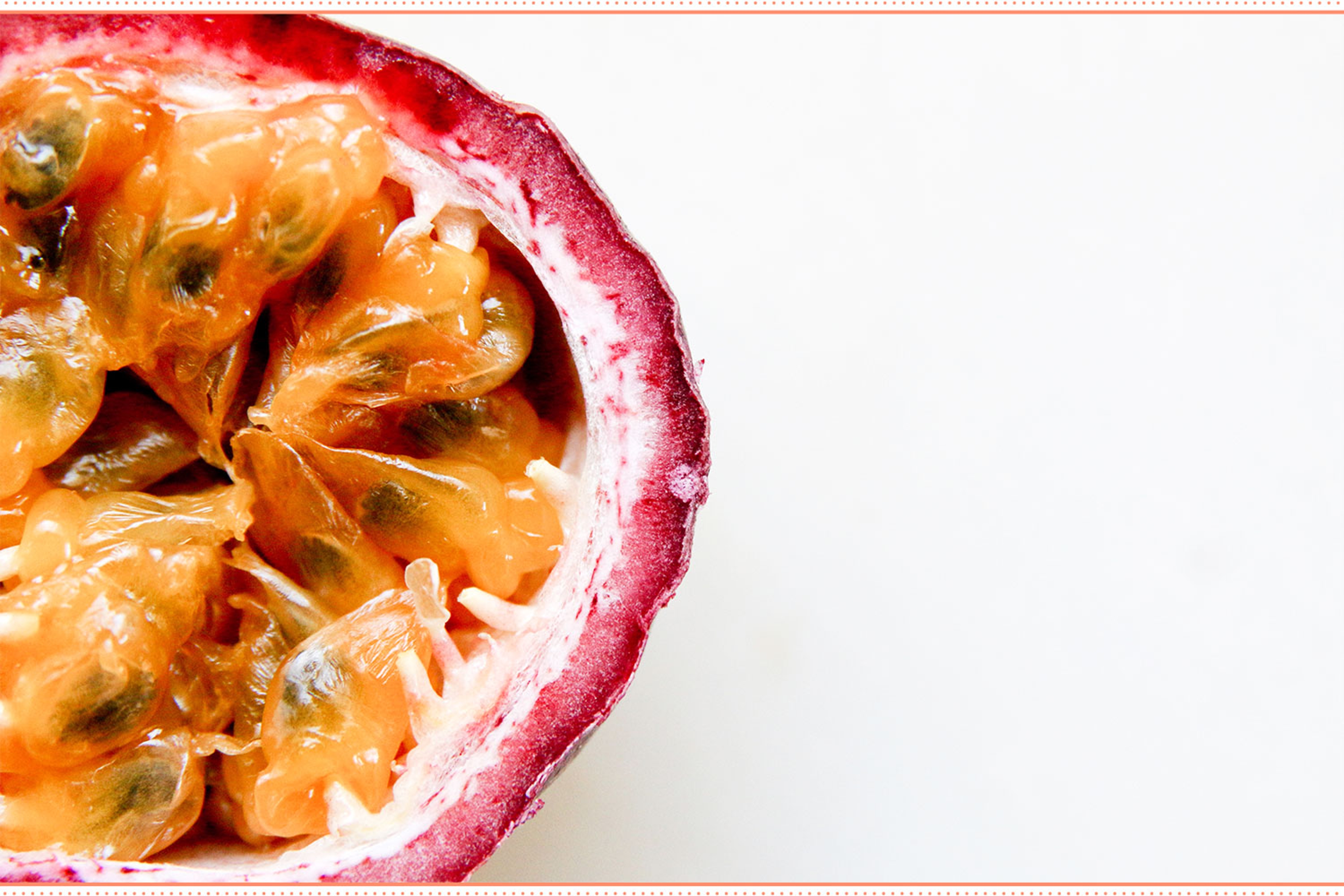 types of fruit passion fruit