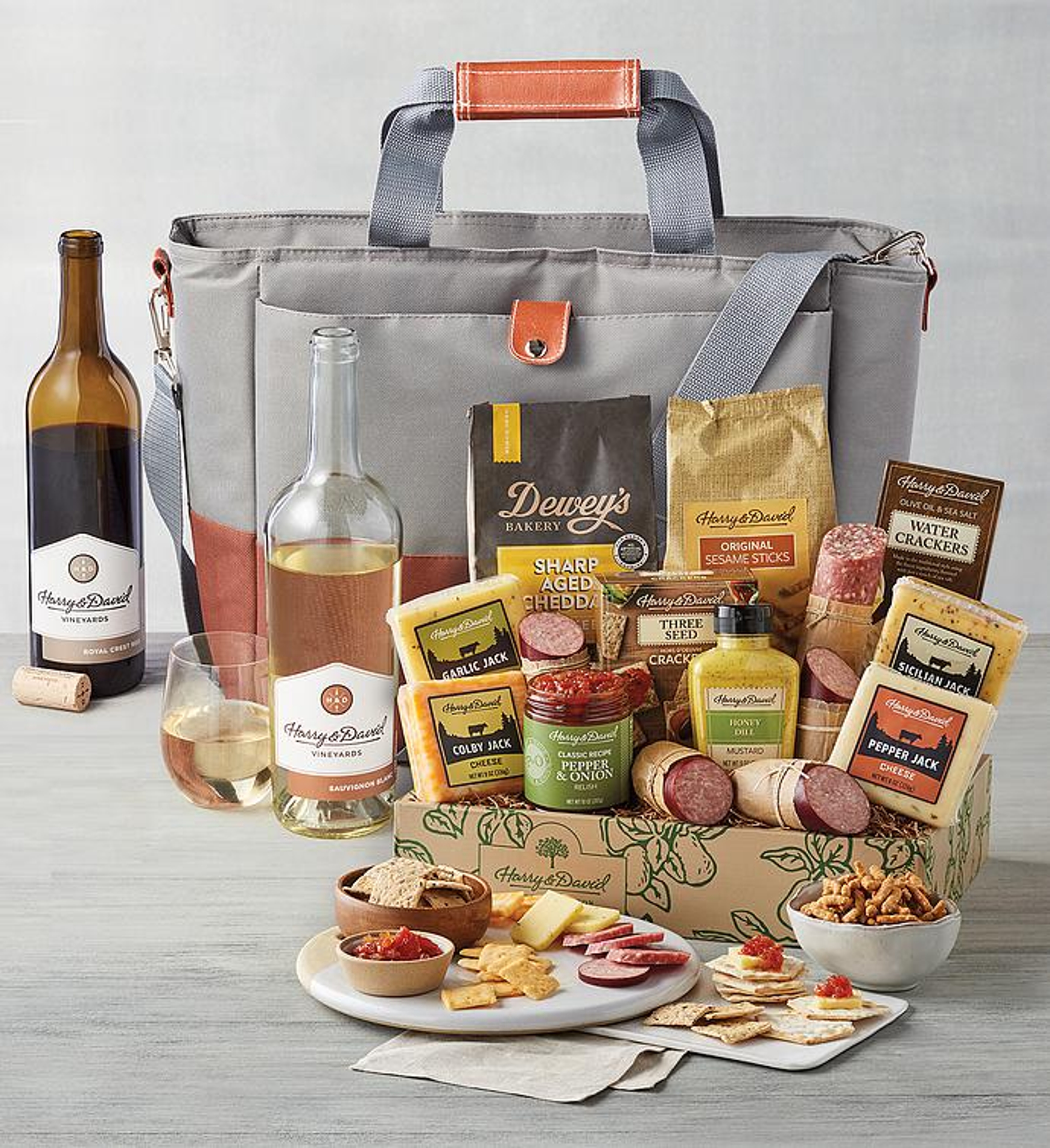gift ideas for international womens day with Market Tote with Wine