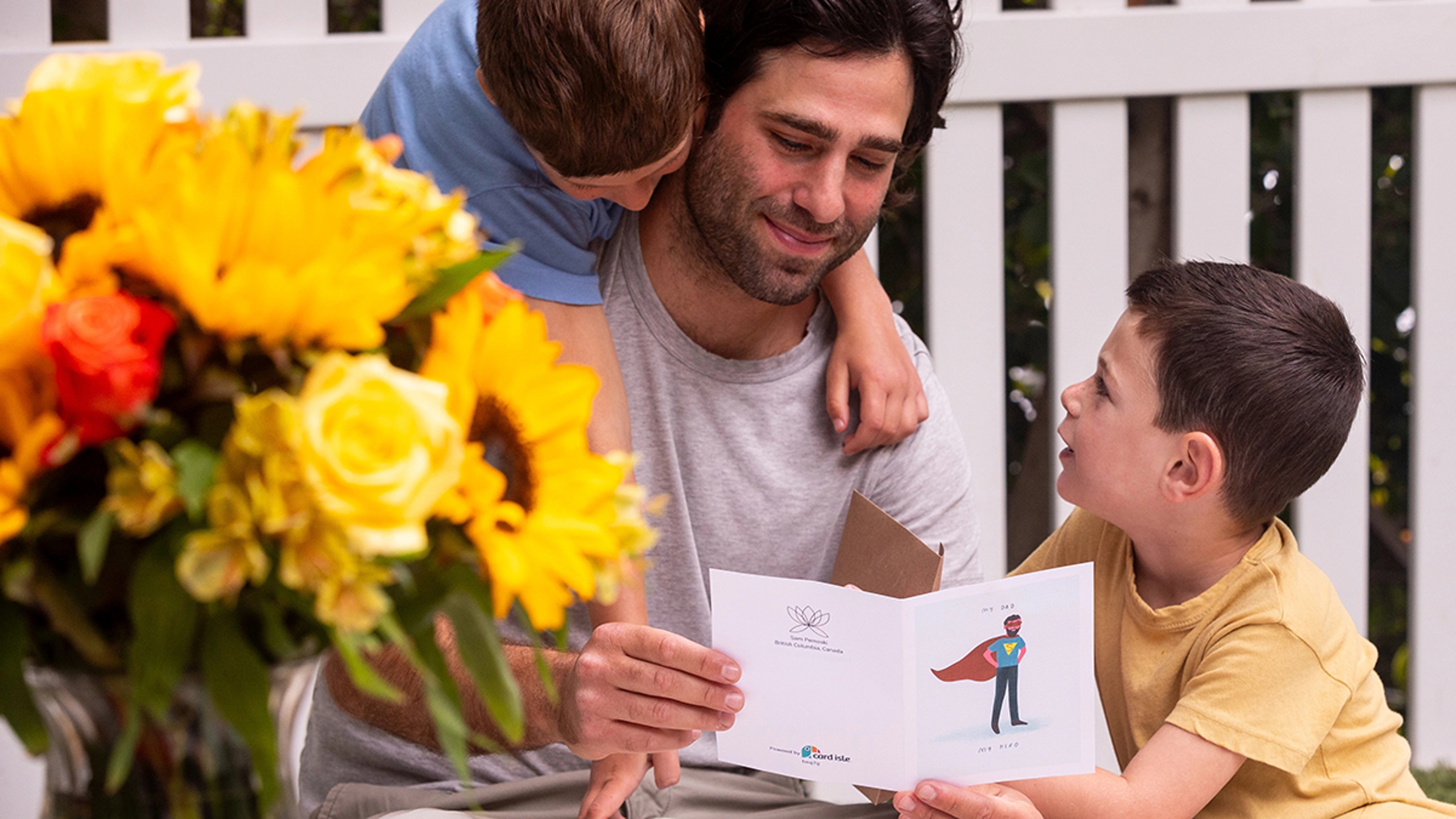 dad in different languages flowers