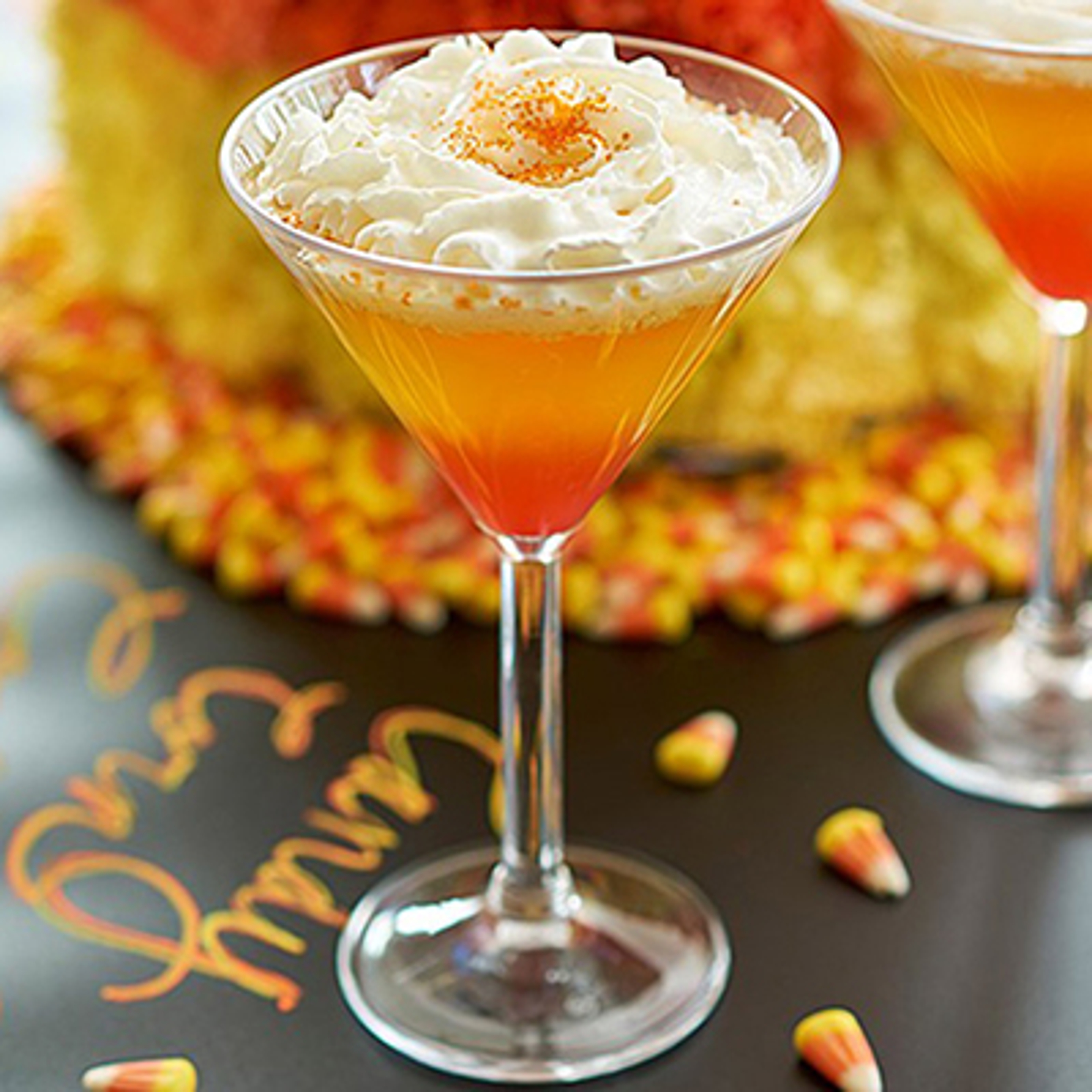 halloween recipes candy corn cocktail