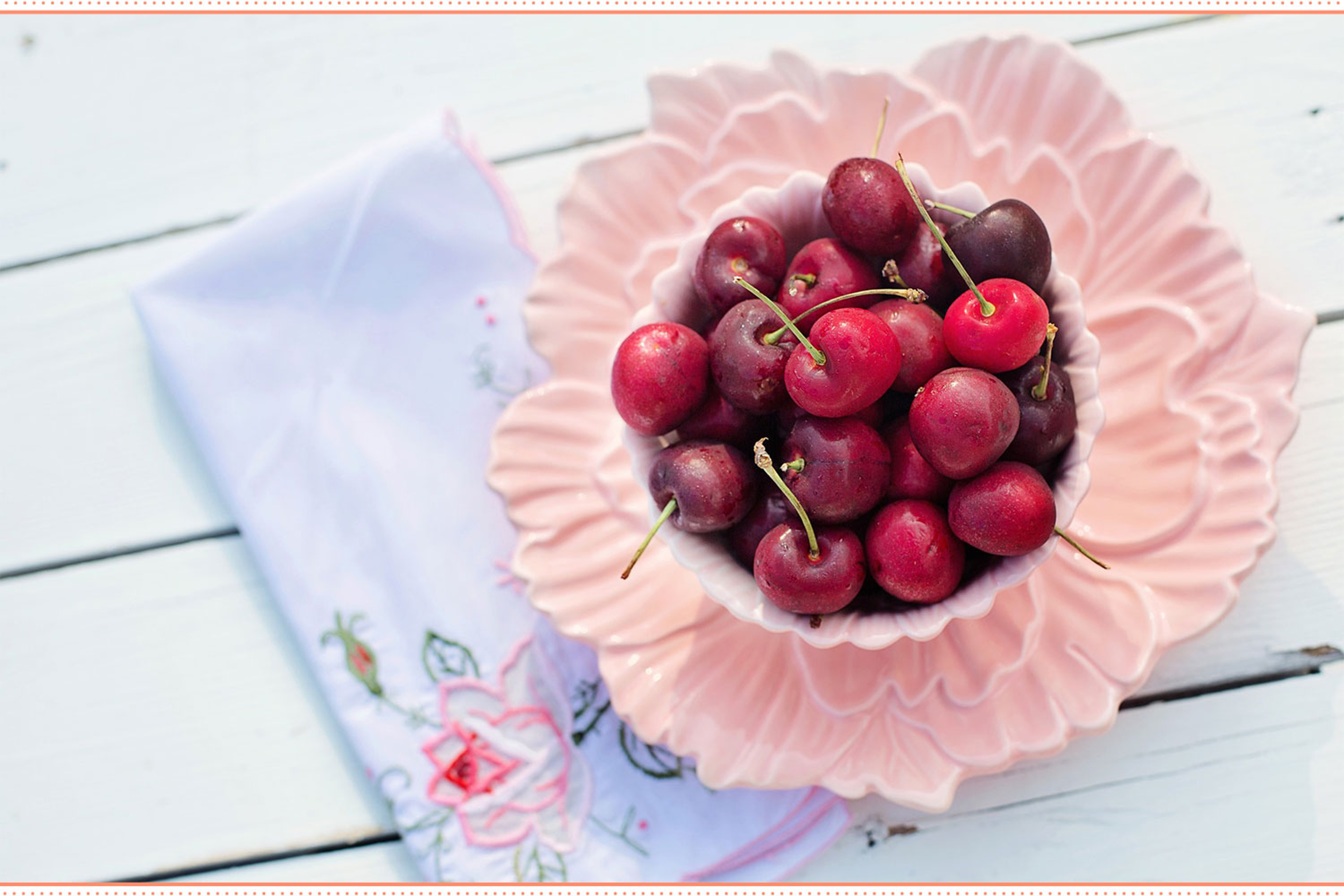 types of fruit cherry
