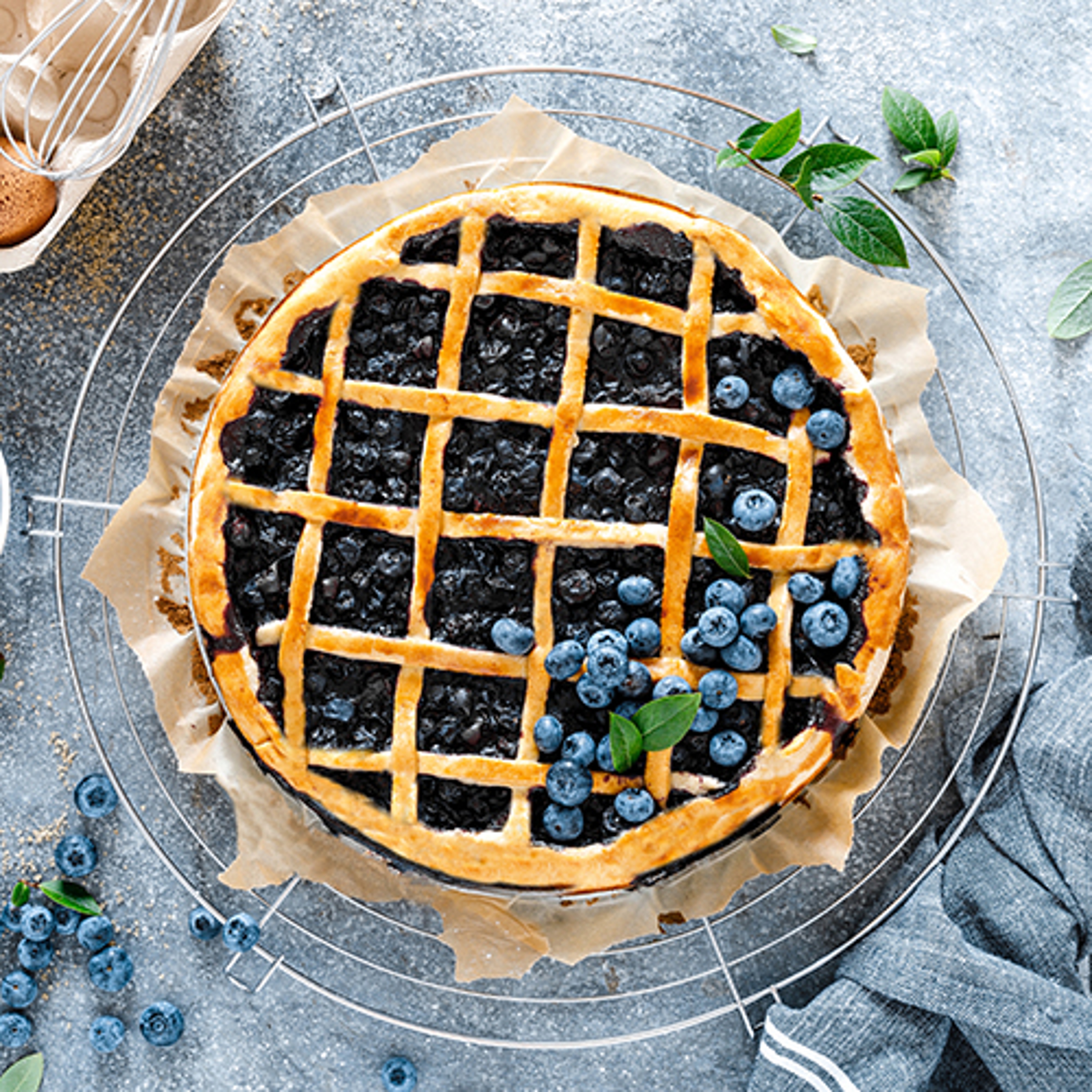 types of pies blueberry
