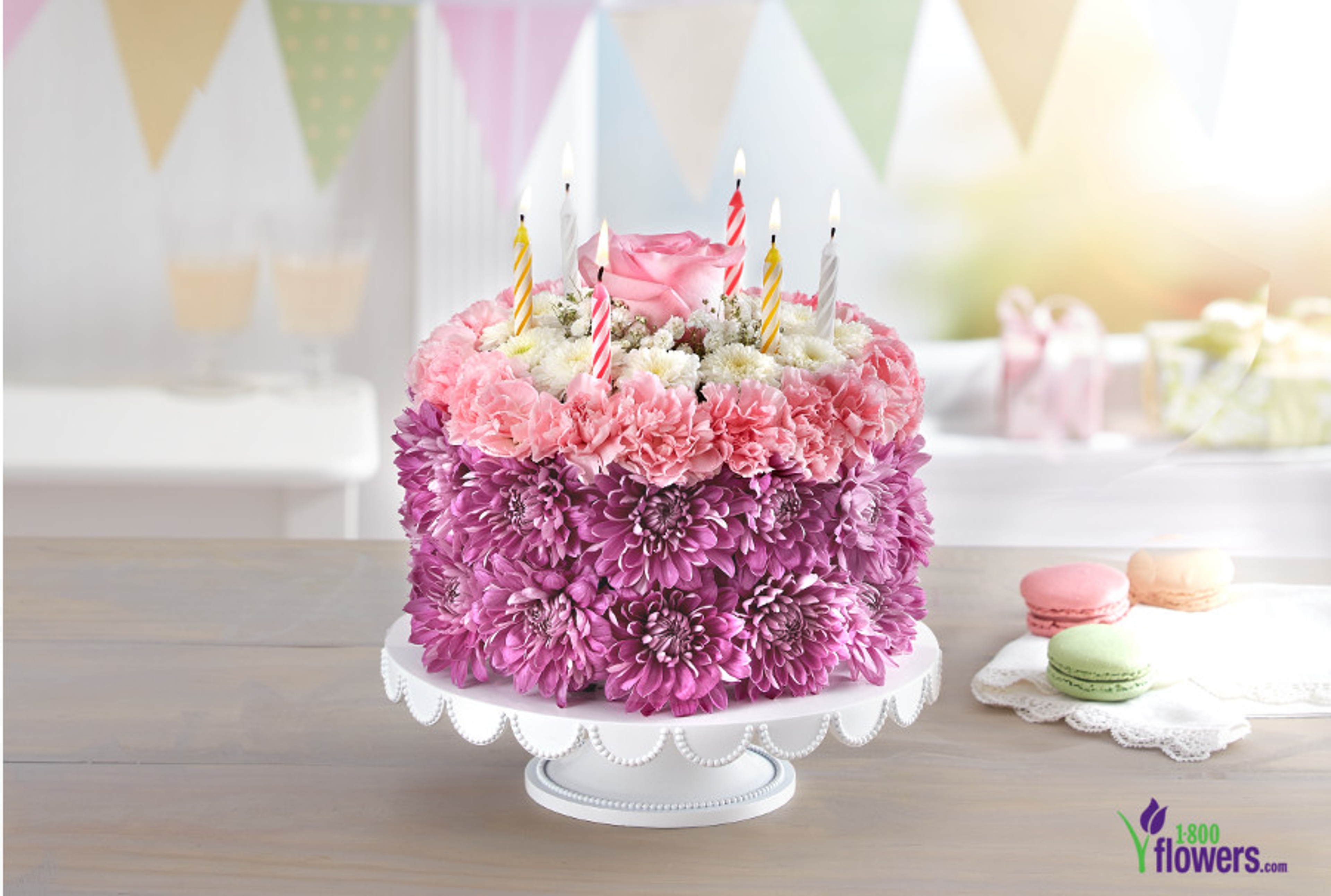 Article Cards Featured Image flower birthday cake