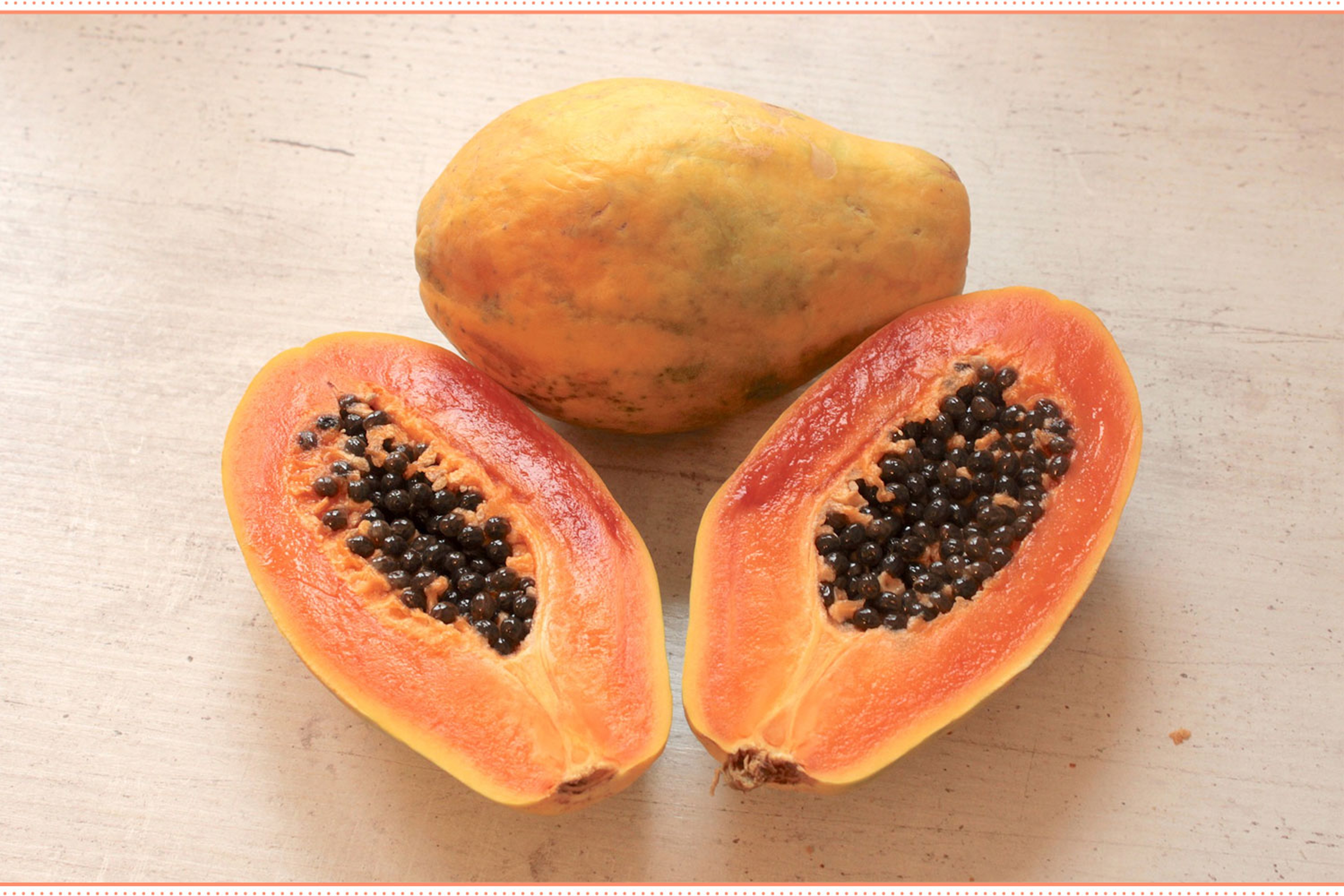 types of fruit papaya