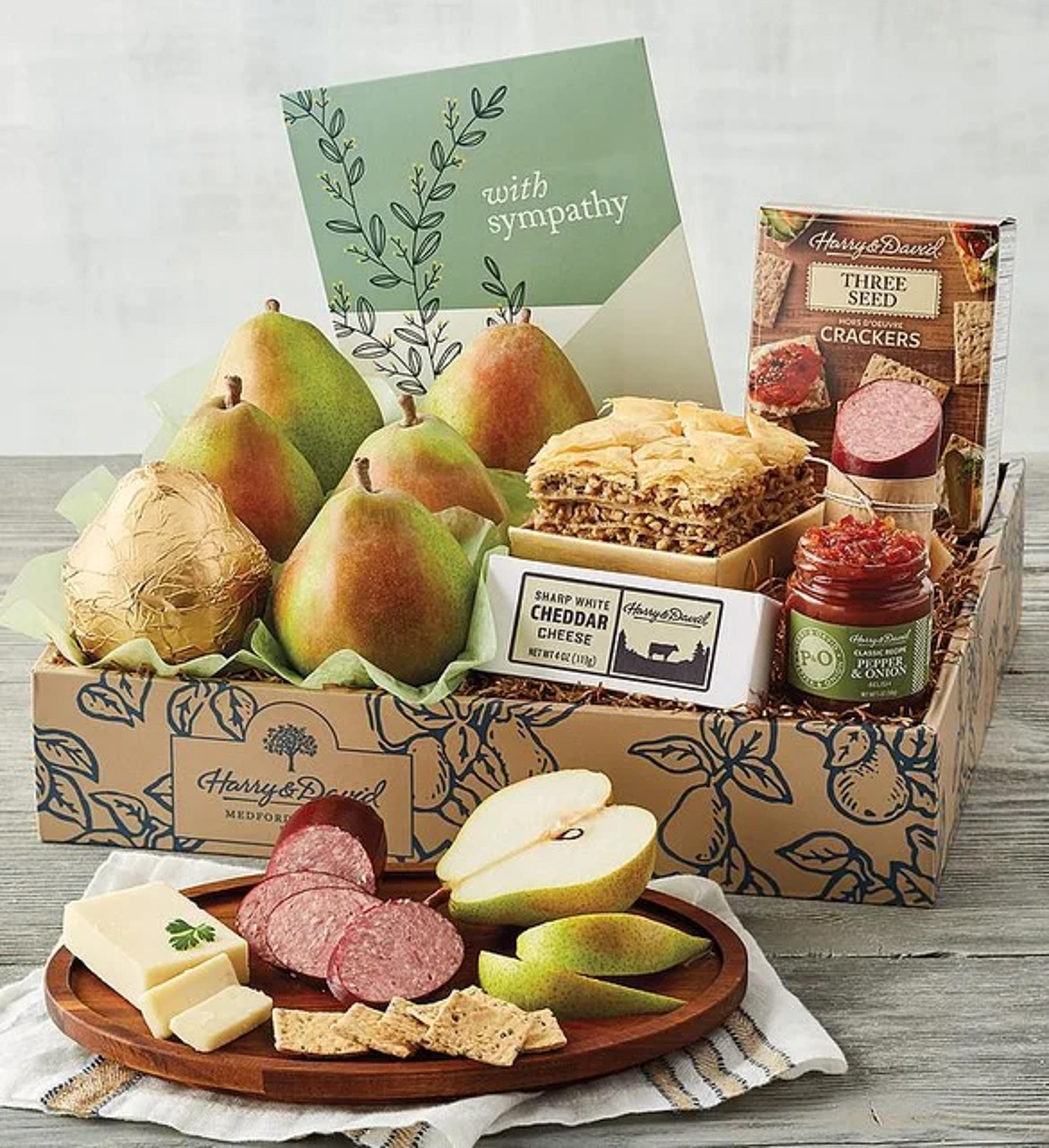 sympathy gift ideas snack box