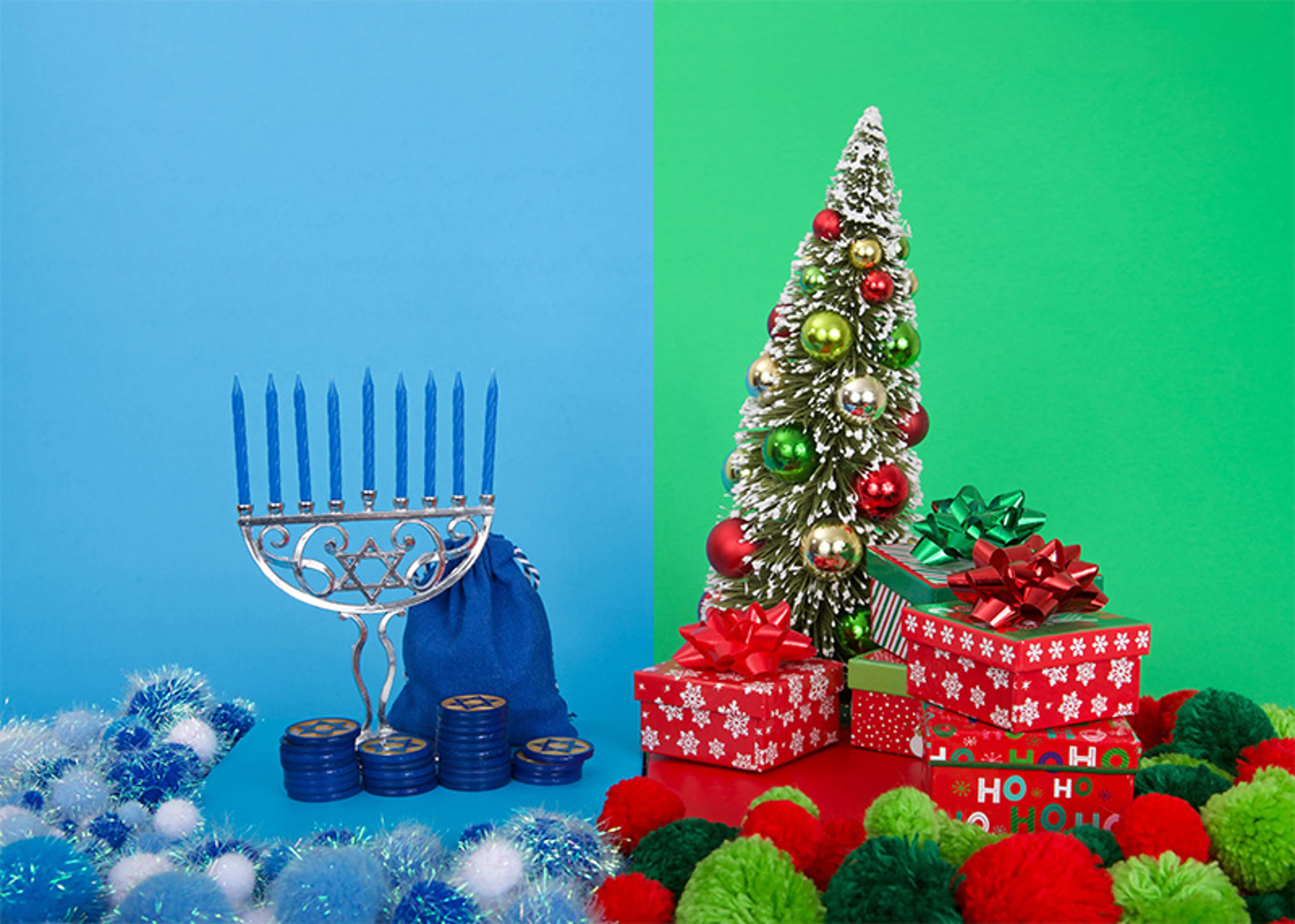 what is chrismukkah hanukah and christmas decorations