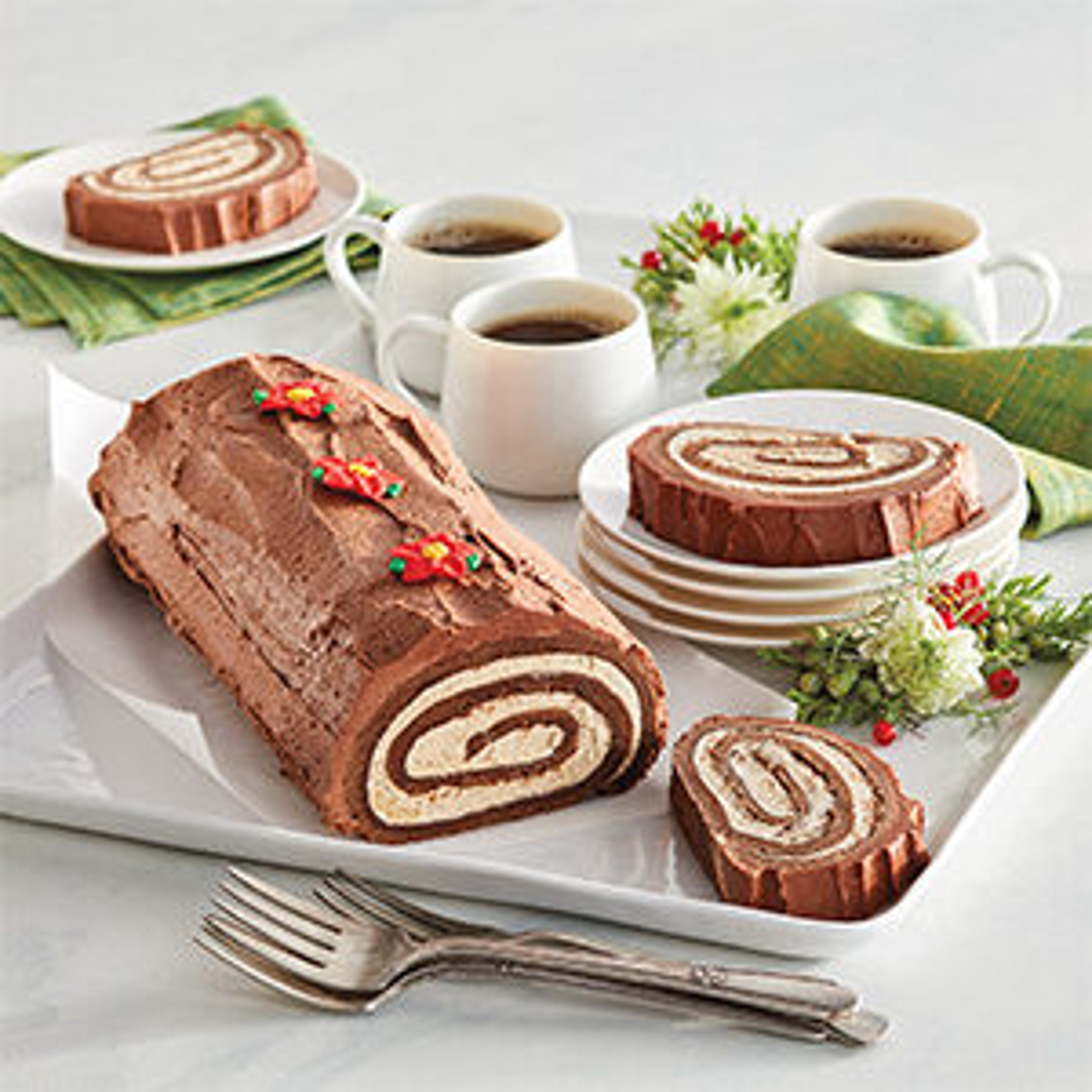 christmas dinner ideas buche de noel x