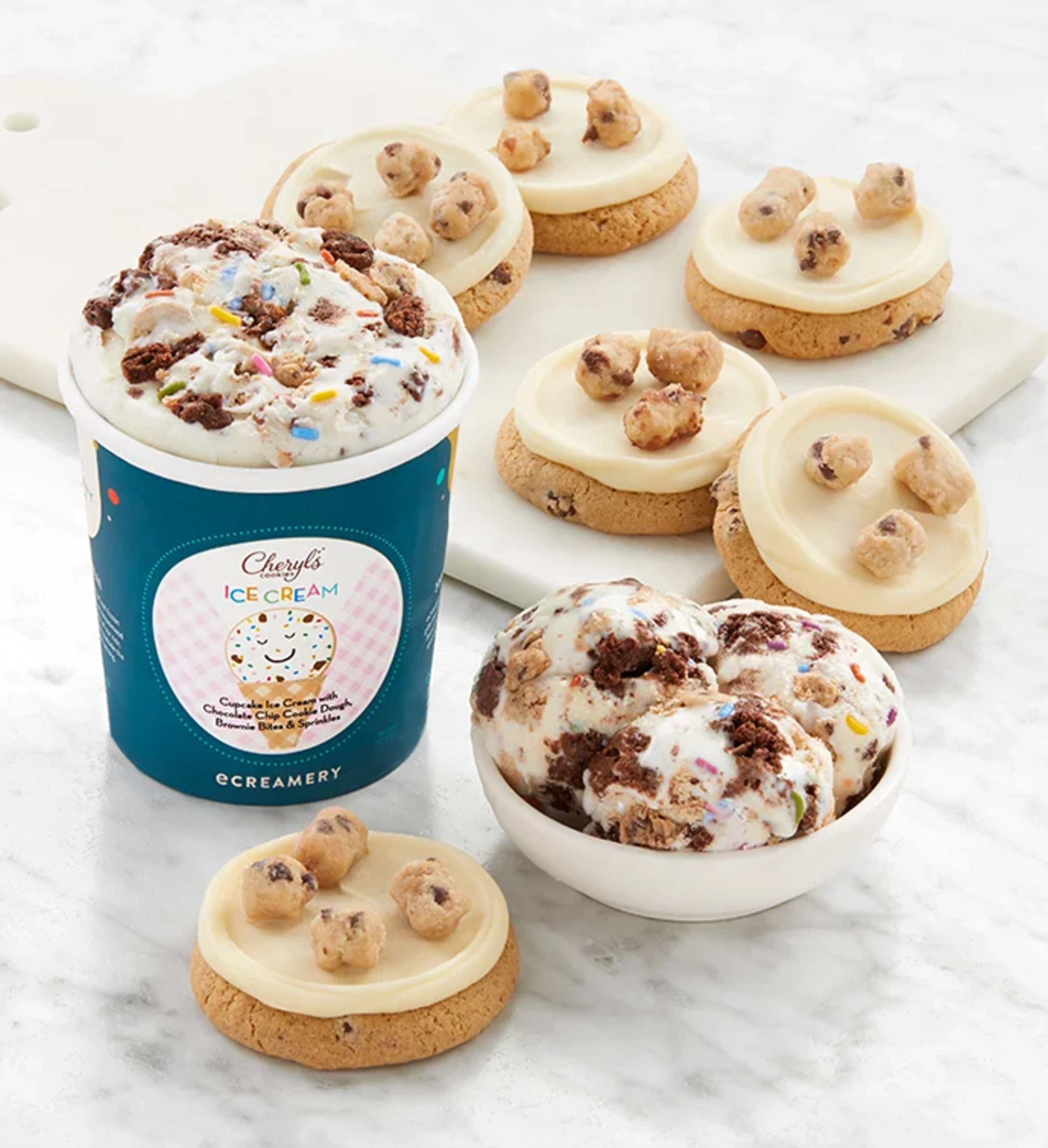 get well soon gifts cookies ice cream