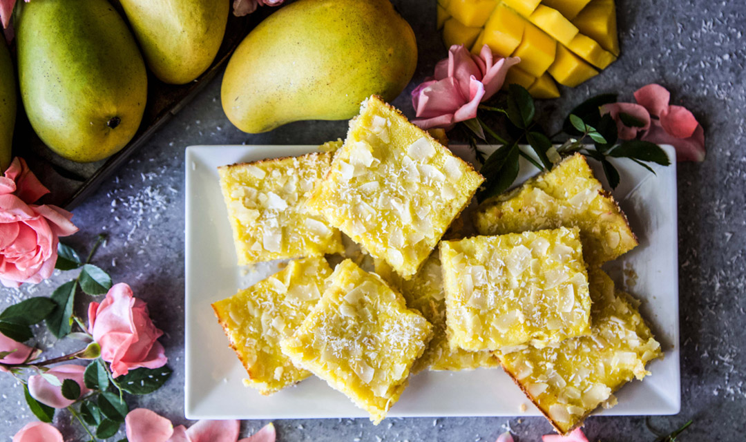Mango Coconut Cookie Bars | The Table by Harry & David