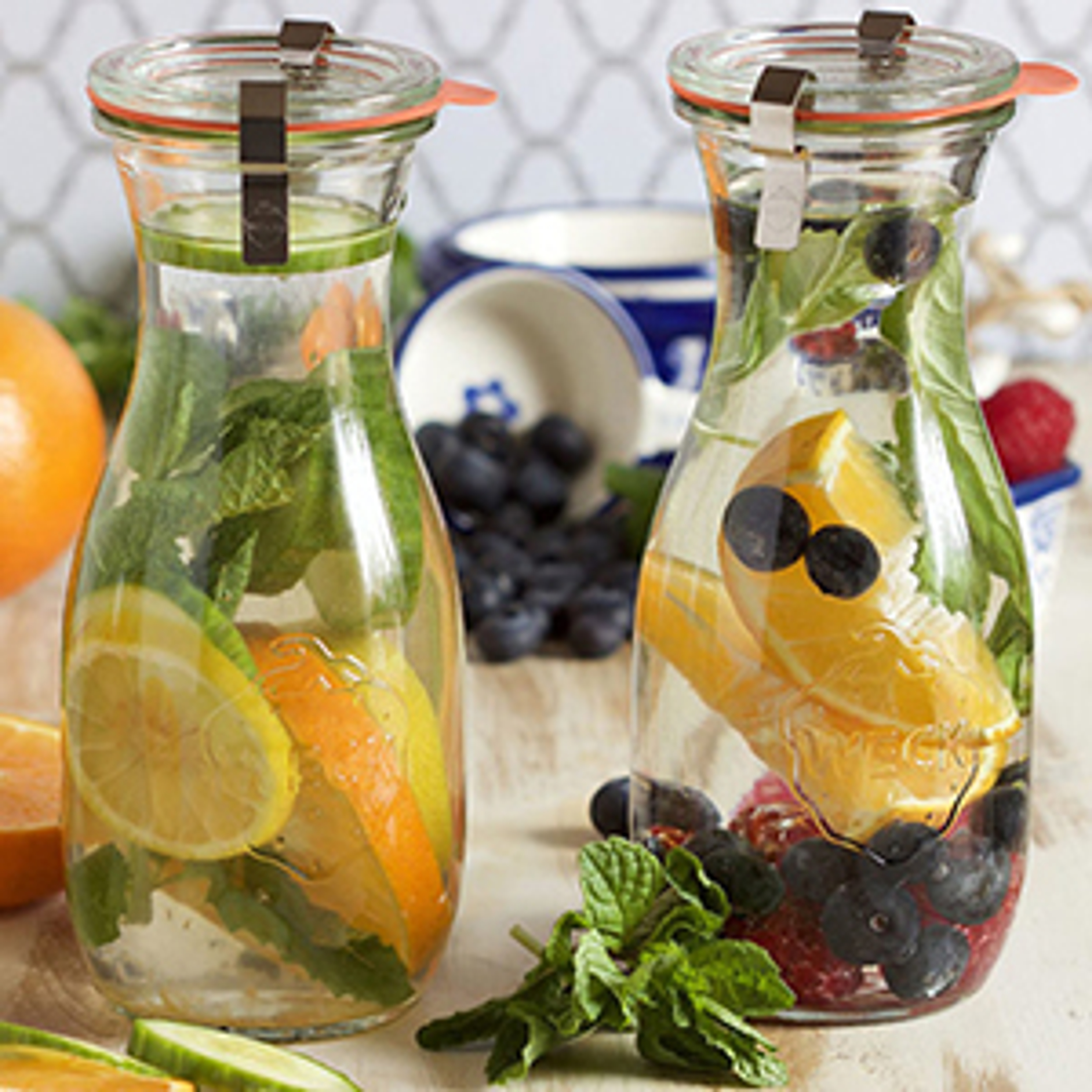 august recipes citrus infused water