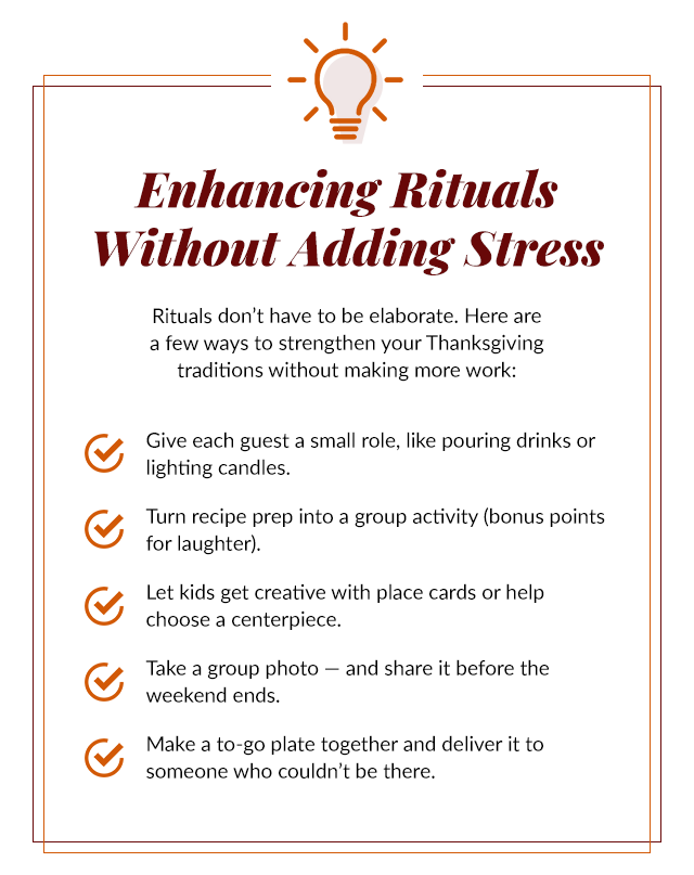 The Rituals That Make Thanksgiving Magical