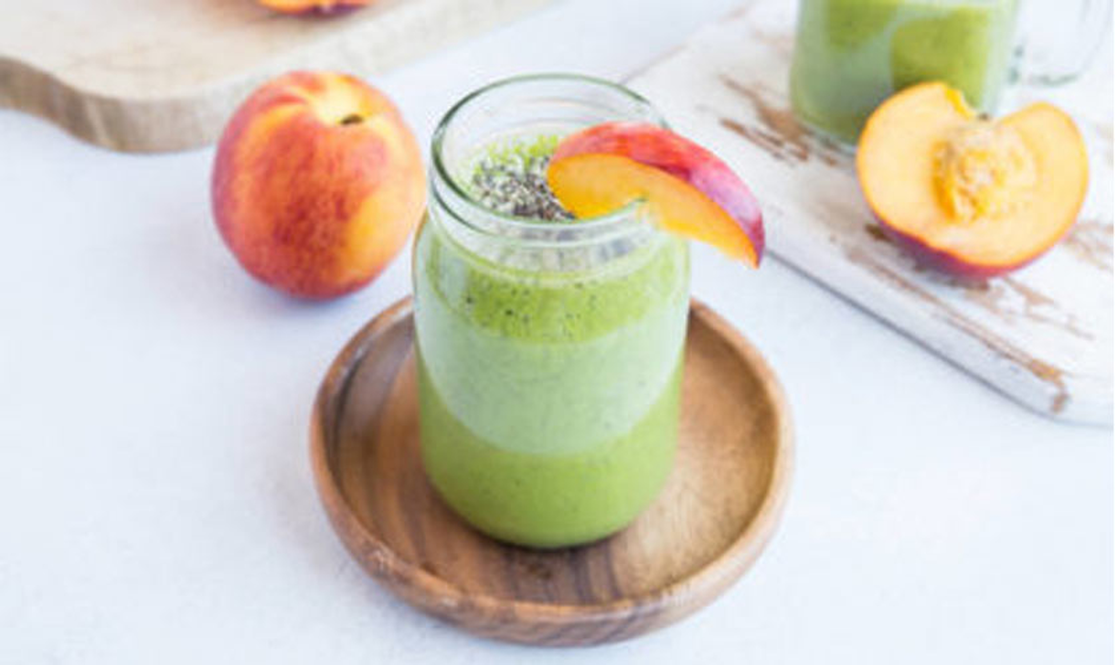 peech green smoothie