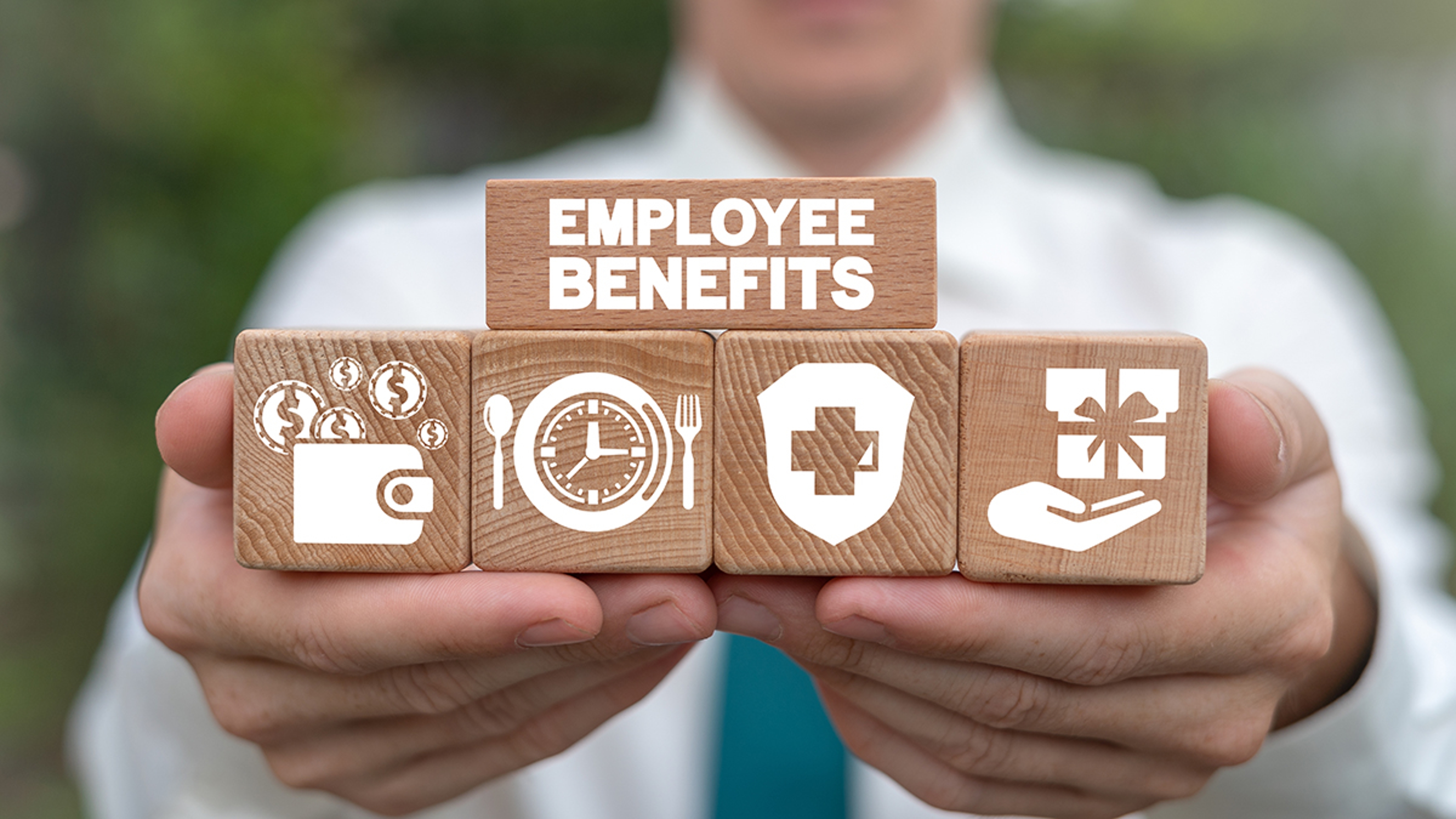 Article Cards Featured Image Employee Benefits Reward Encouraging Business concept.