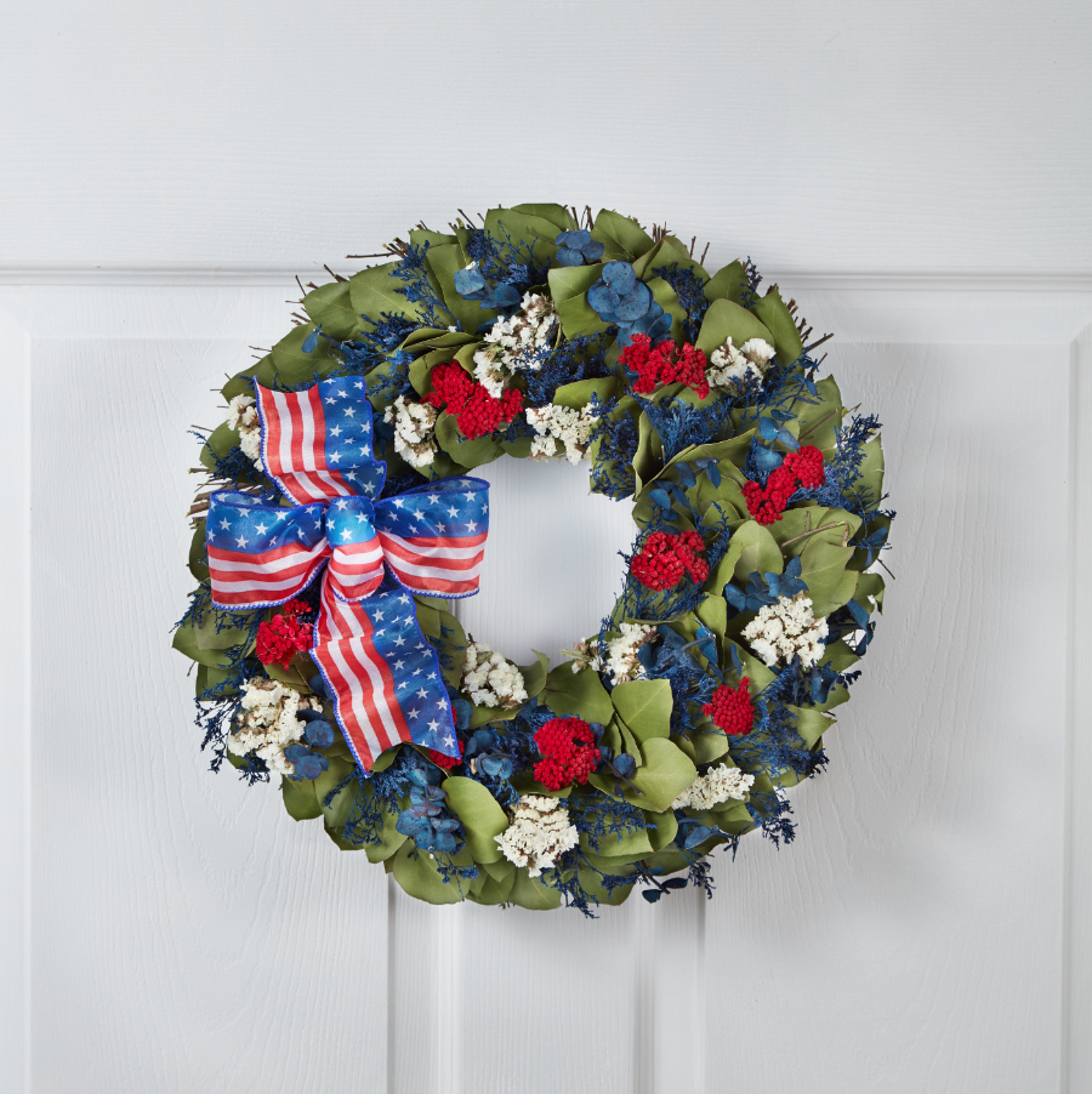 Article Cards Featured Image wreath with flag