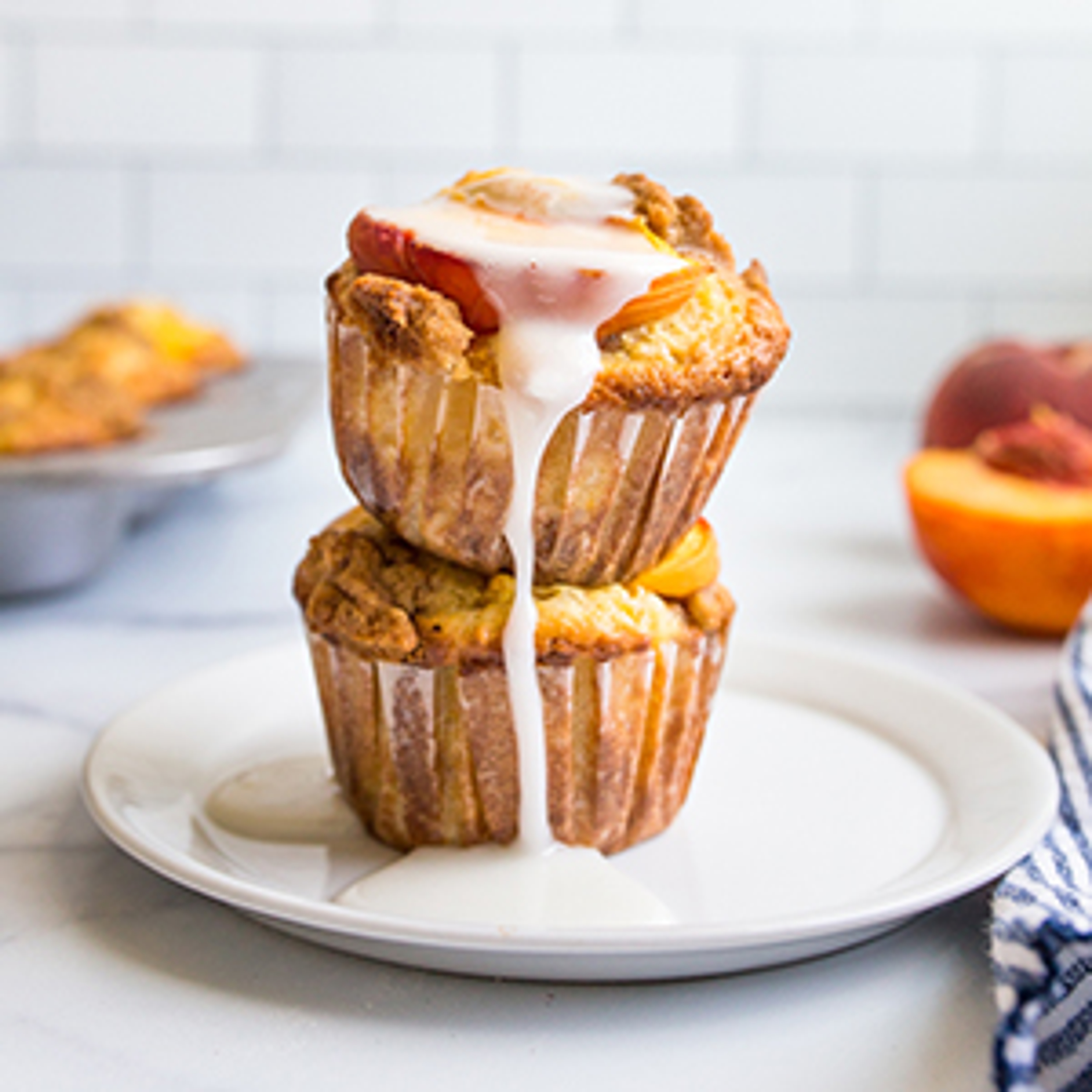 peach recipes muffin