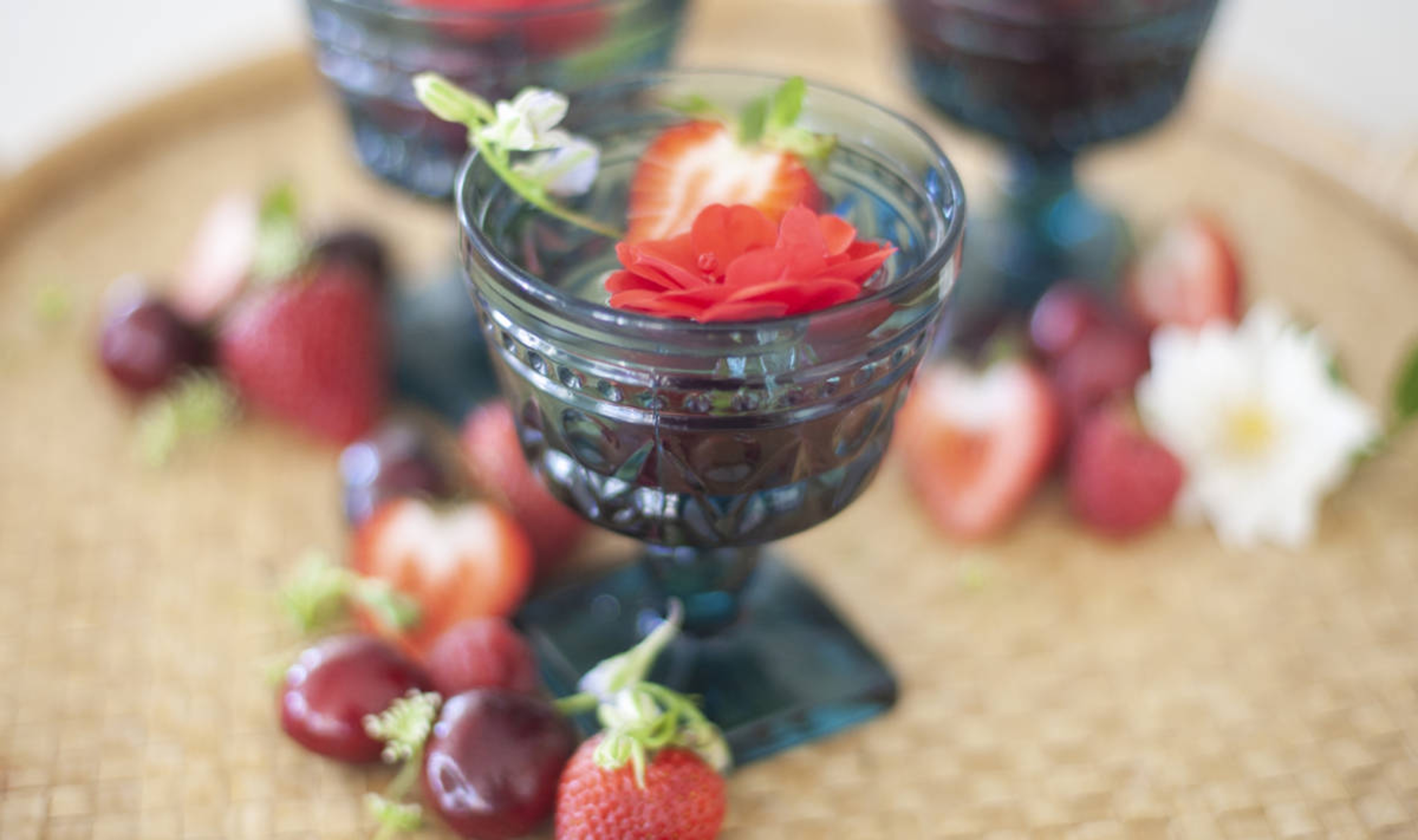 fourth of july cocktail red white blue sangria