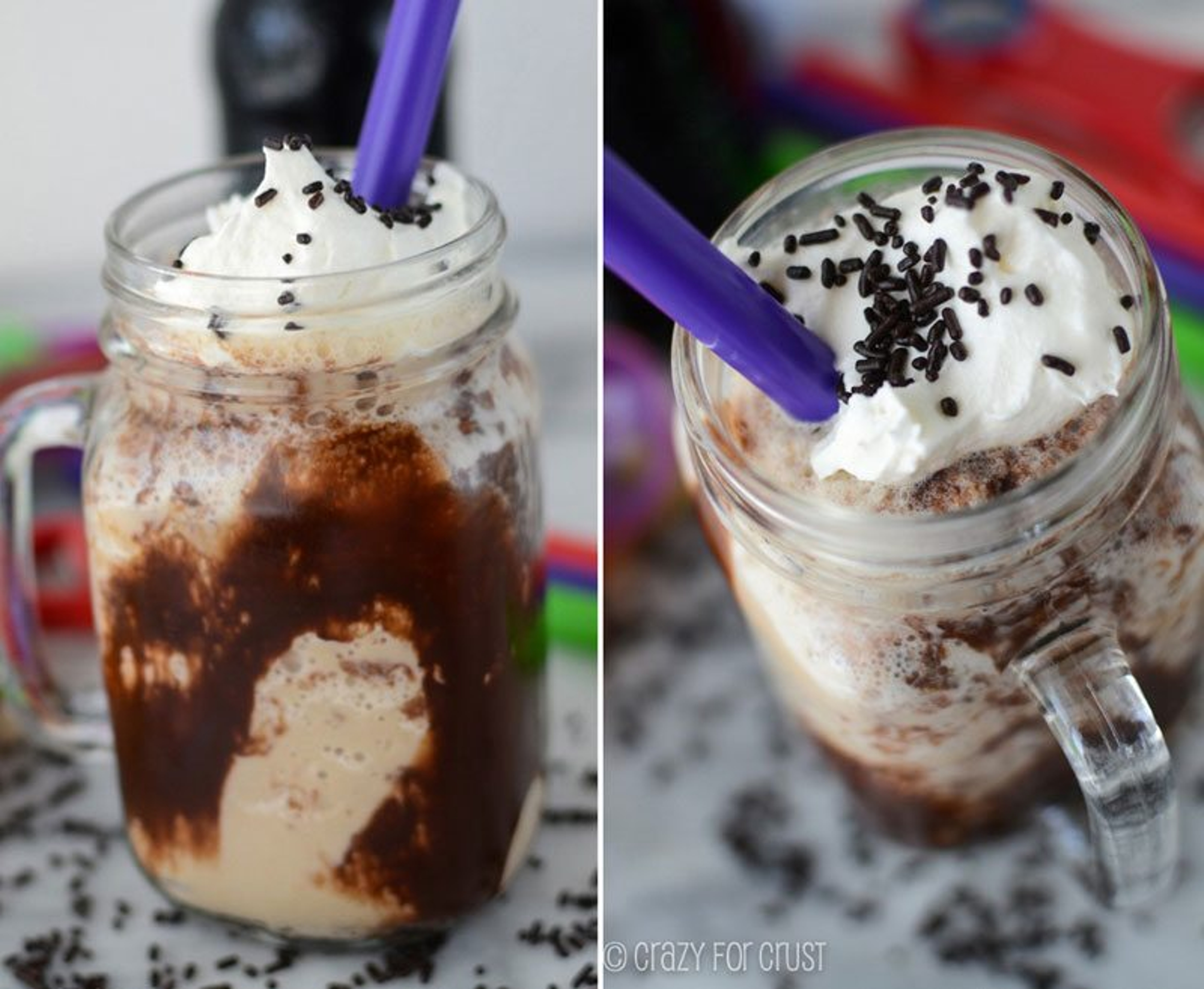 chocolate root beer float milkshake