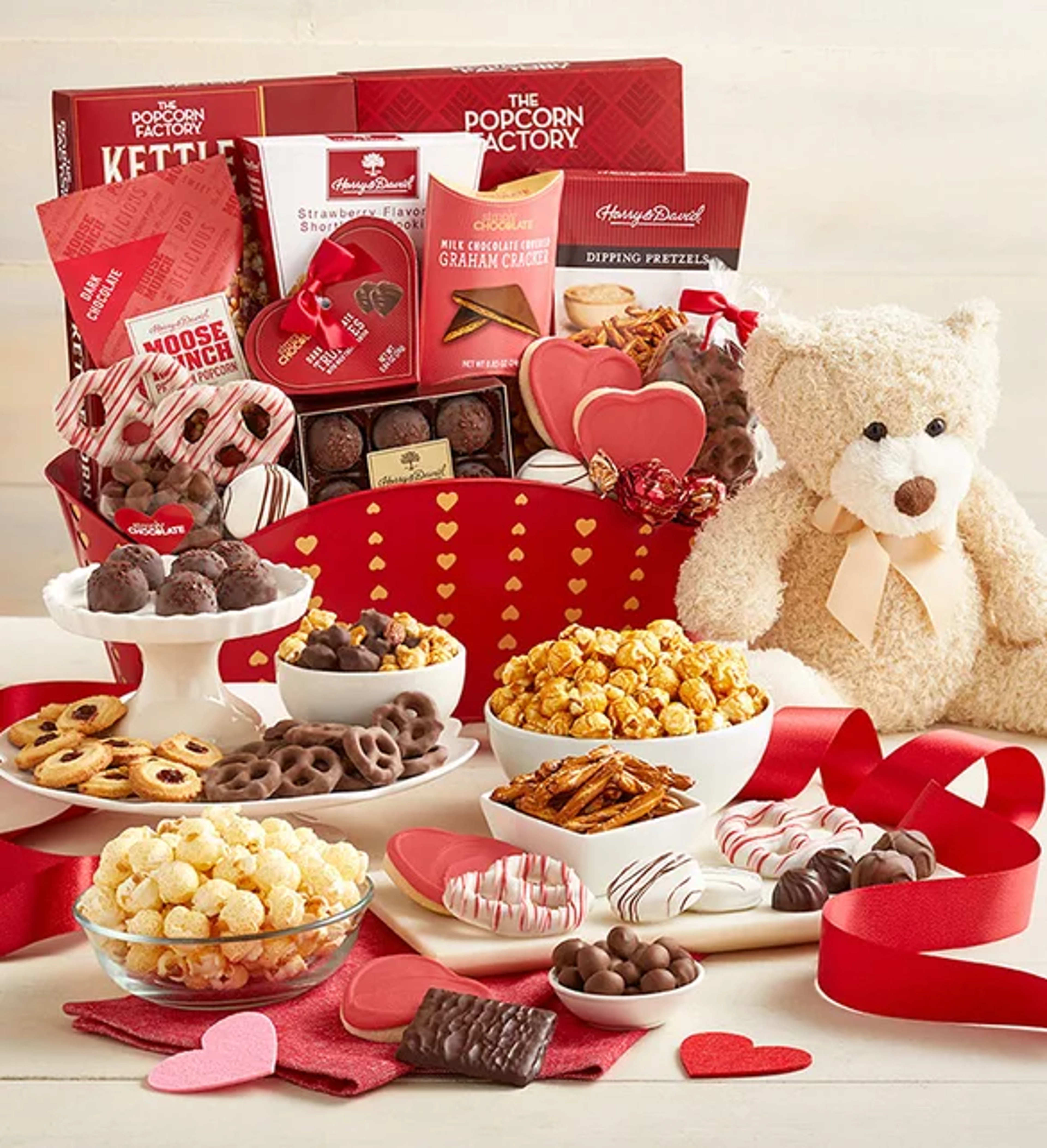 days of valentines gifts True Love Gift Basket