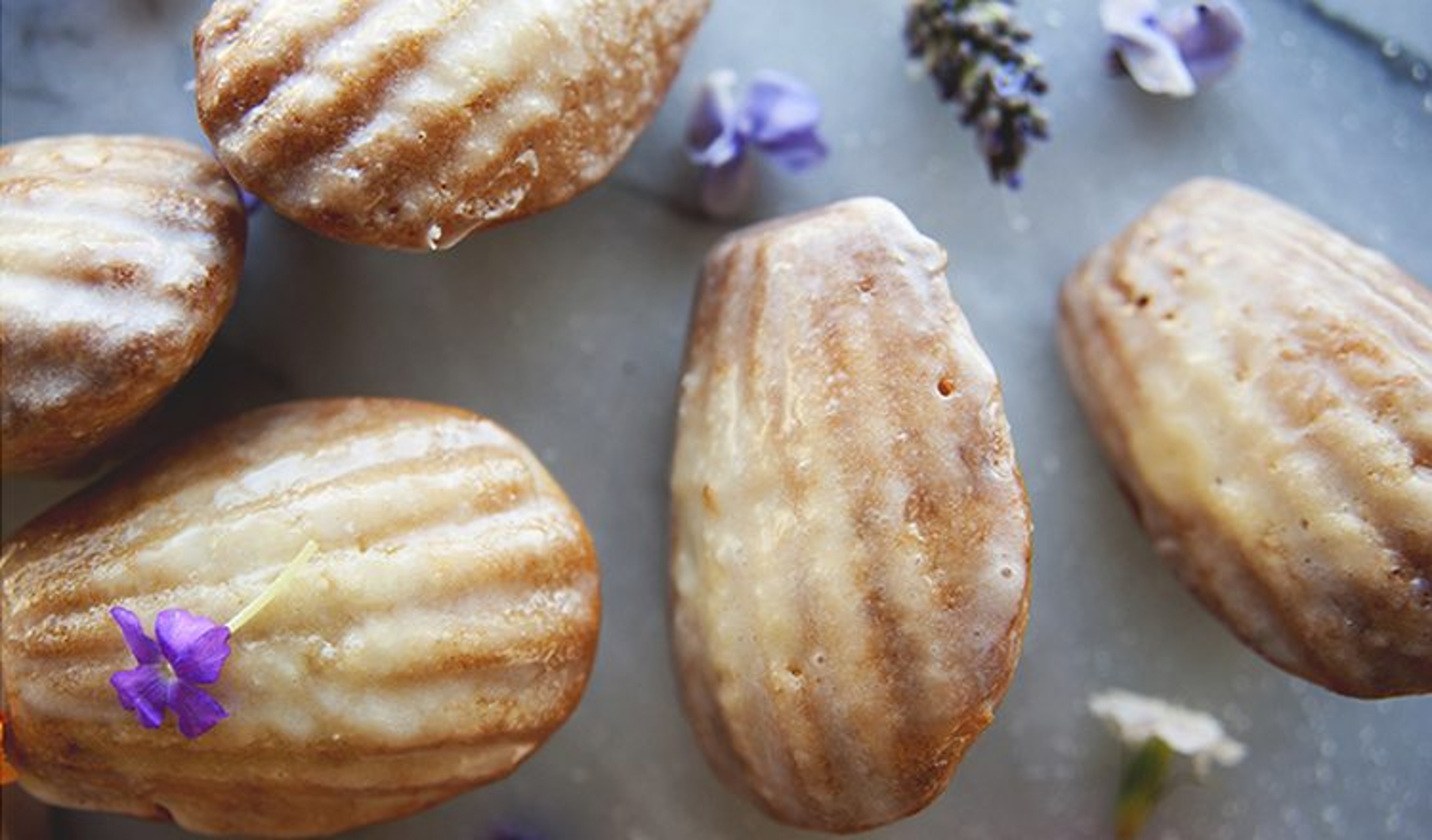 Lavender Earl Grey Madeleines