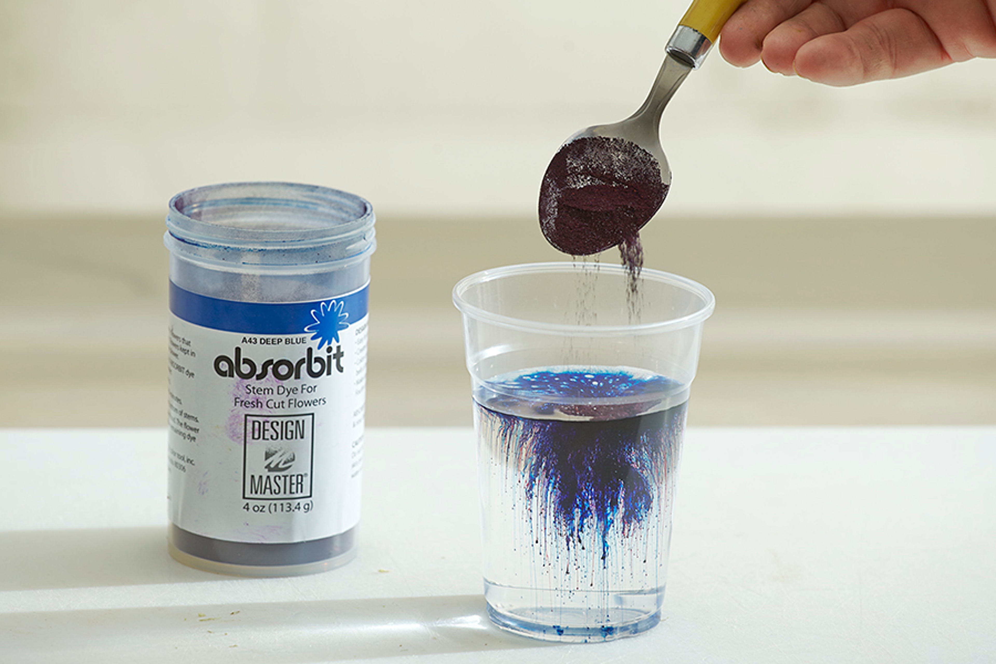 stem dye mixing color