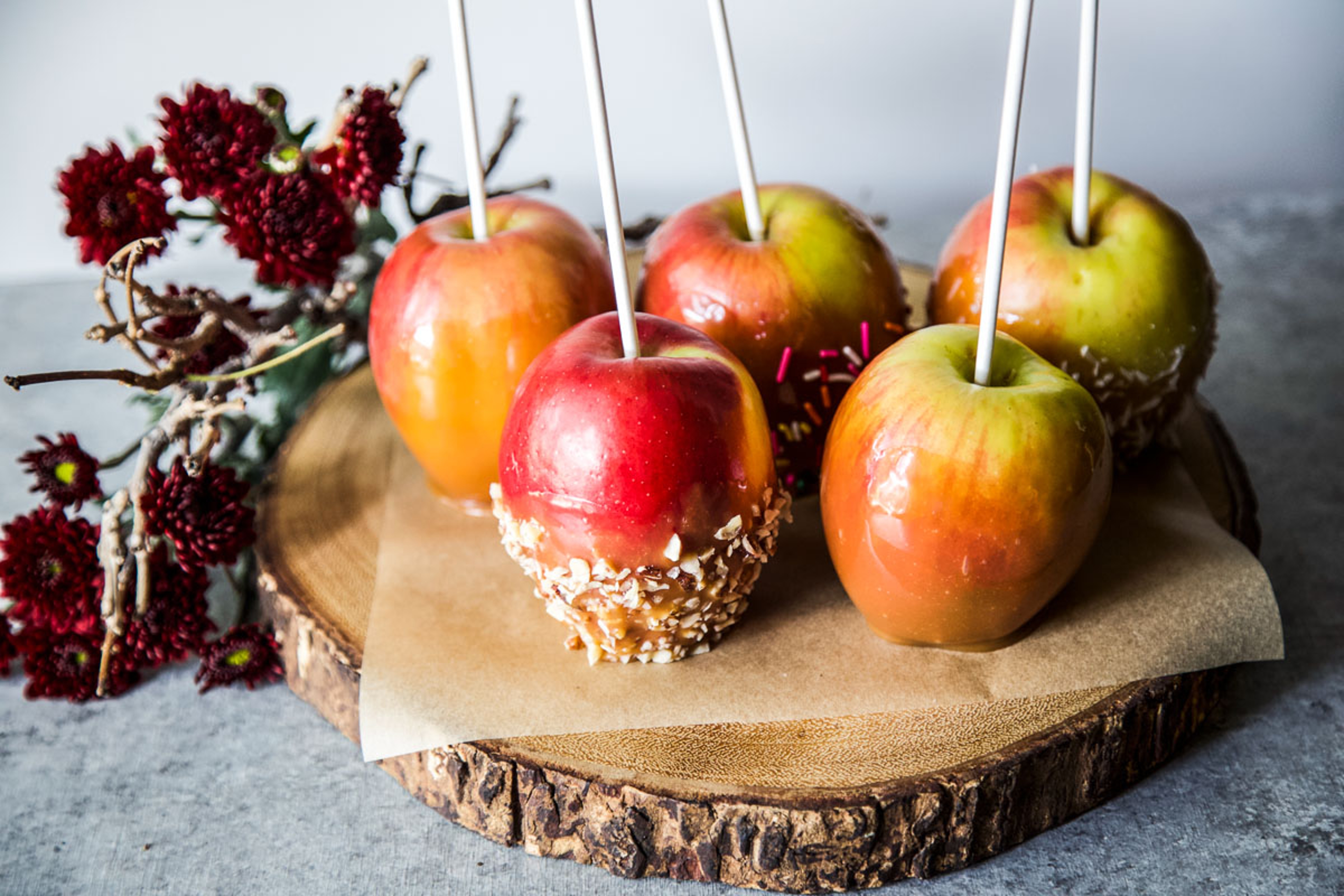 caramel apples diy