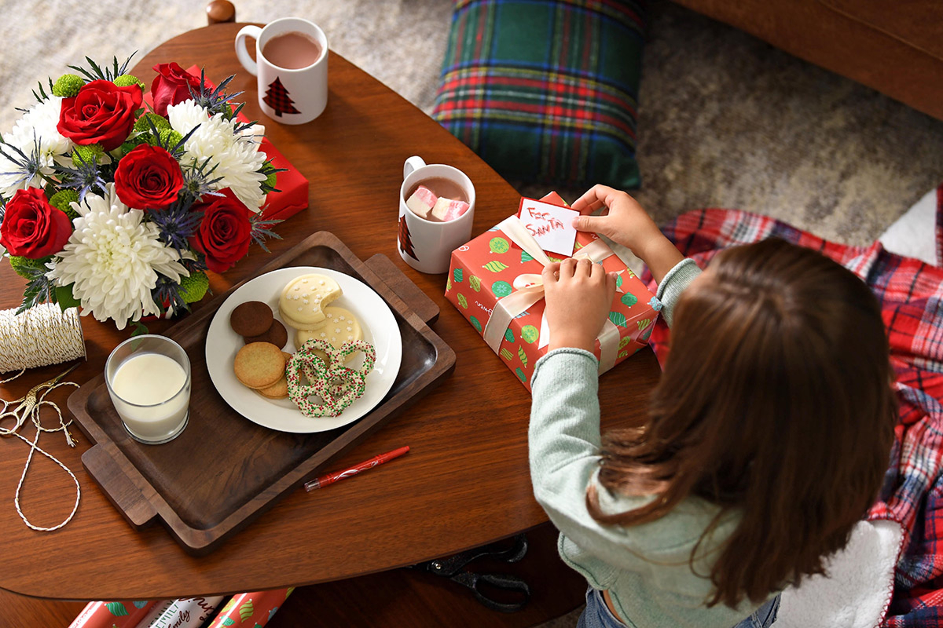 christmas traditions for kids cookies and milk for santa