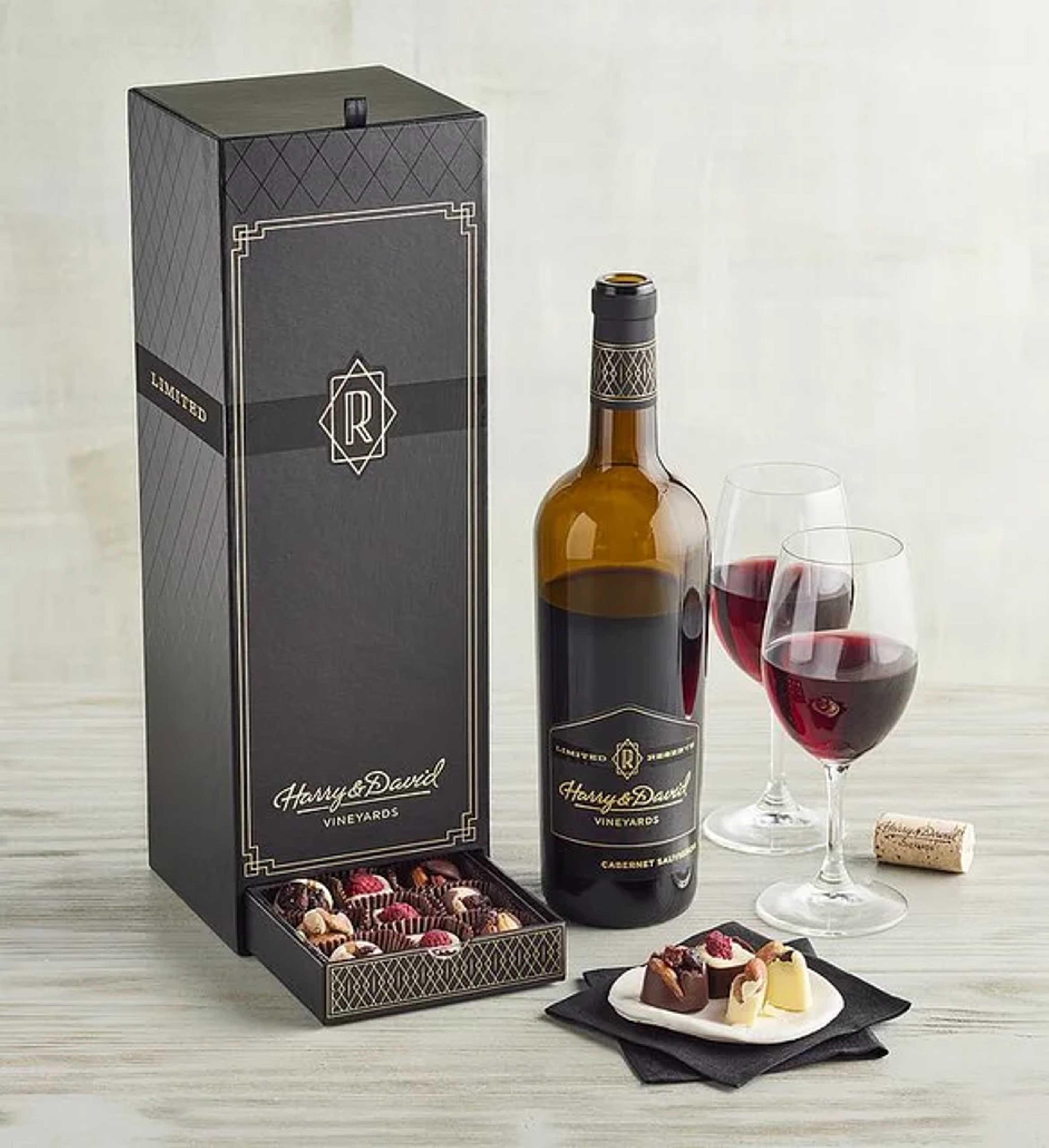 last minute valentines day gifts Cabernet and Chocolate