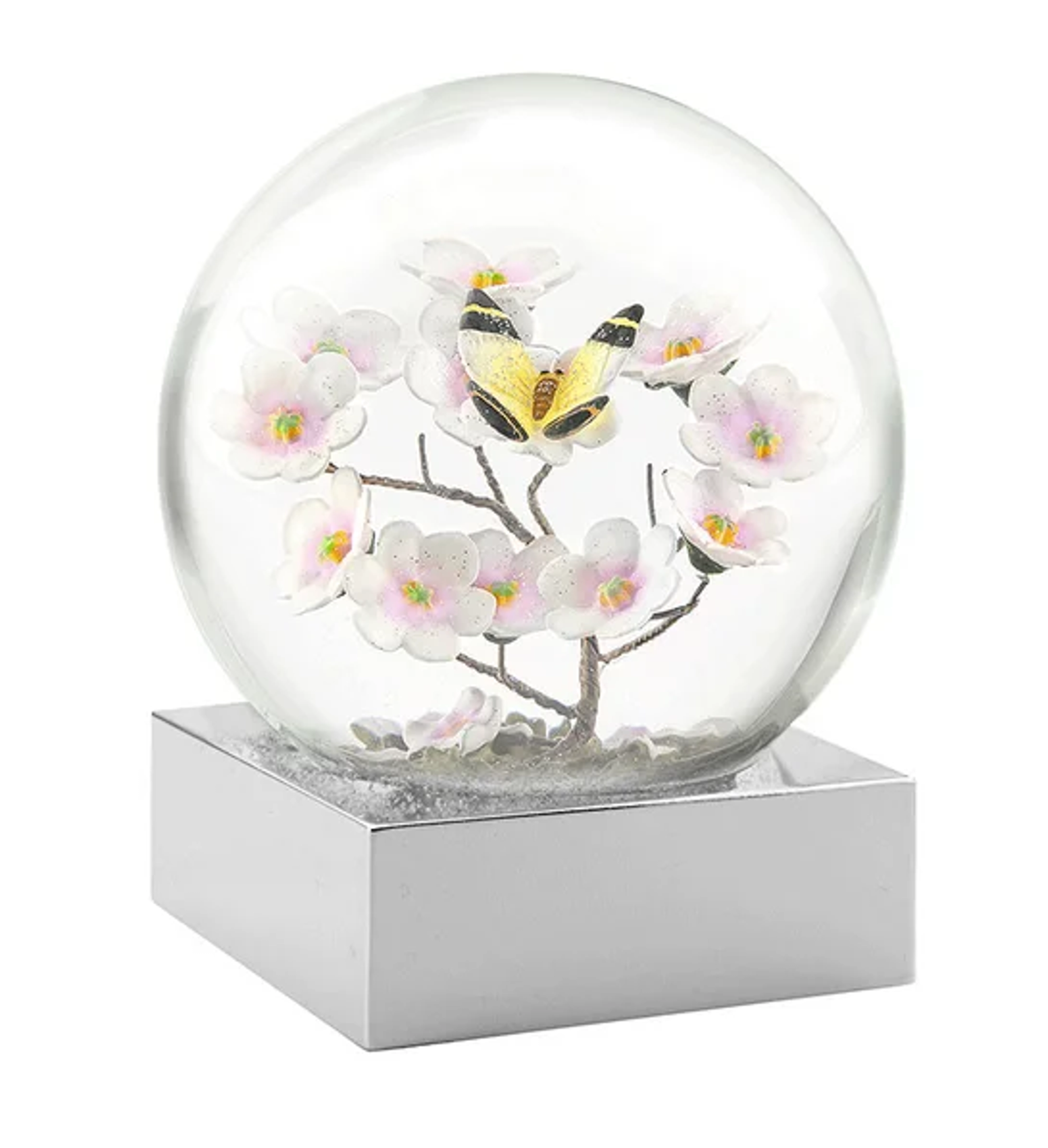 push present ideas Butterfly Snow Globe