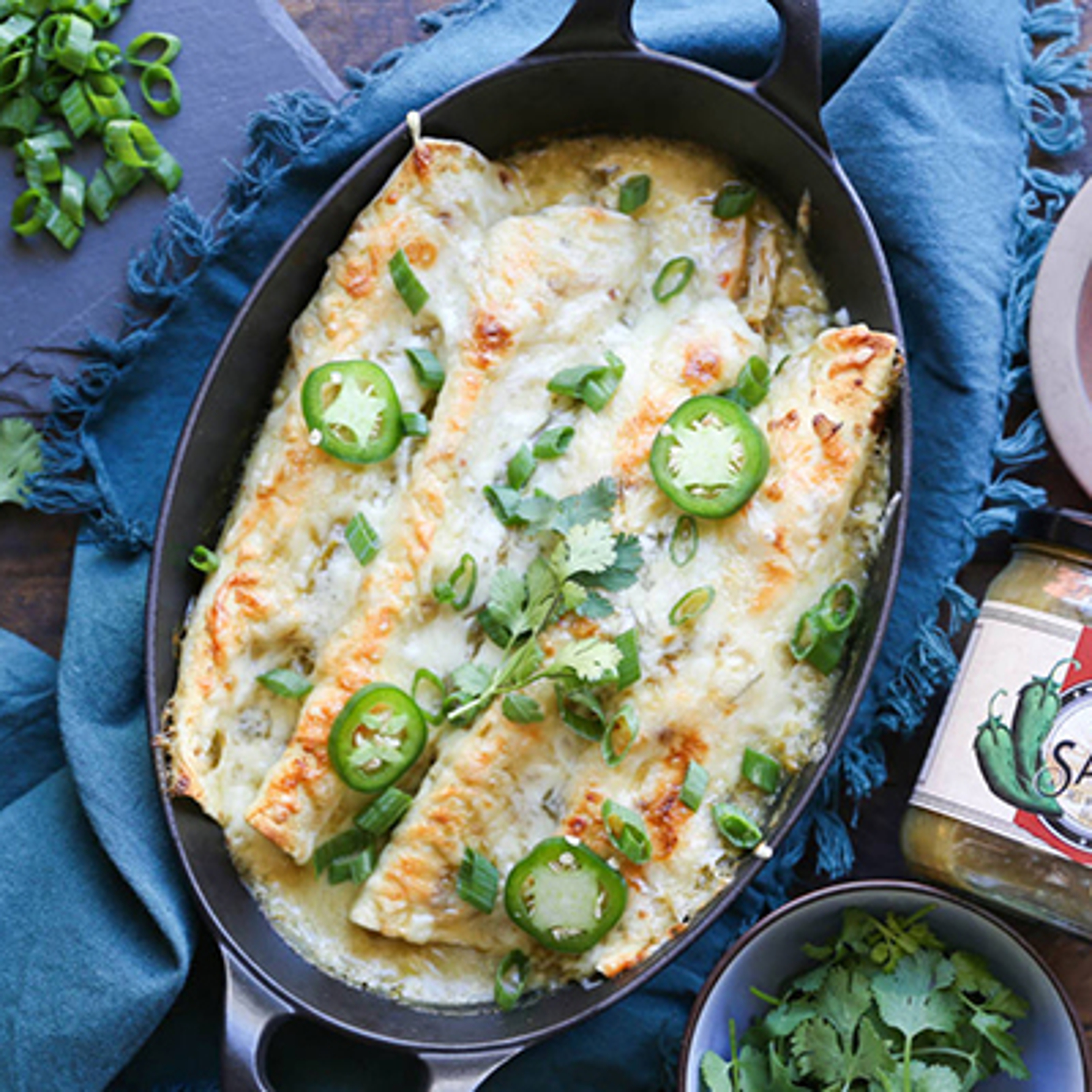 february recipes enchiladas