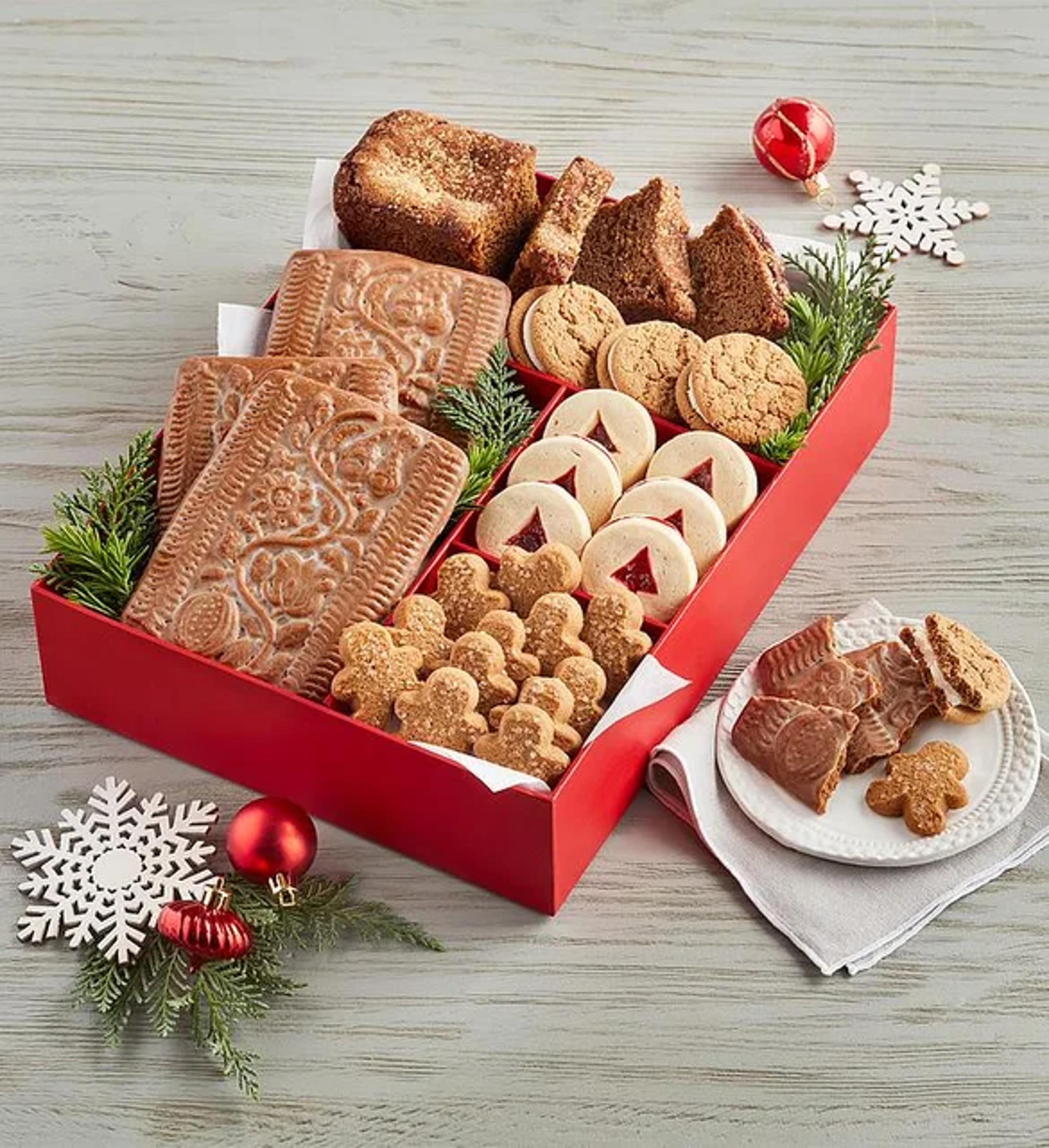 christmas cakes gingerbread bento box