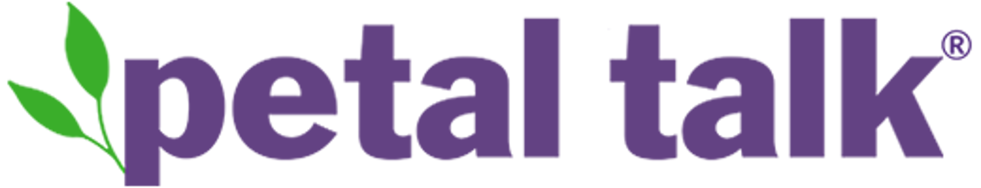 flowers blog petaltalk logo trademarked nobranding