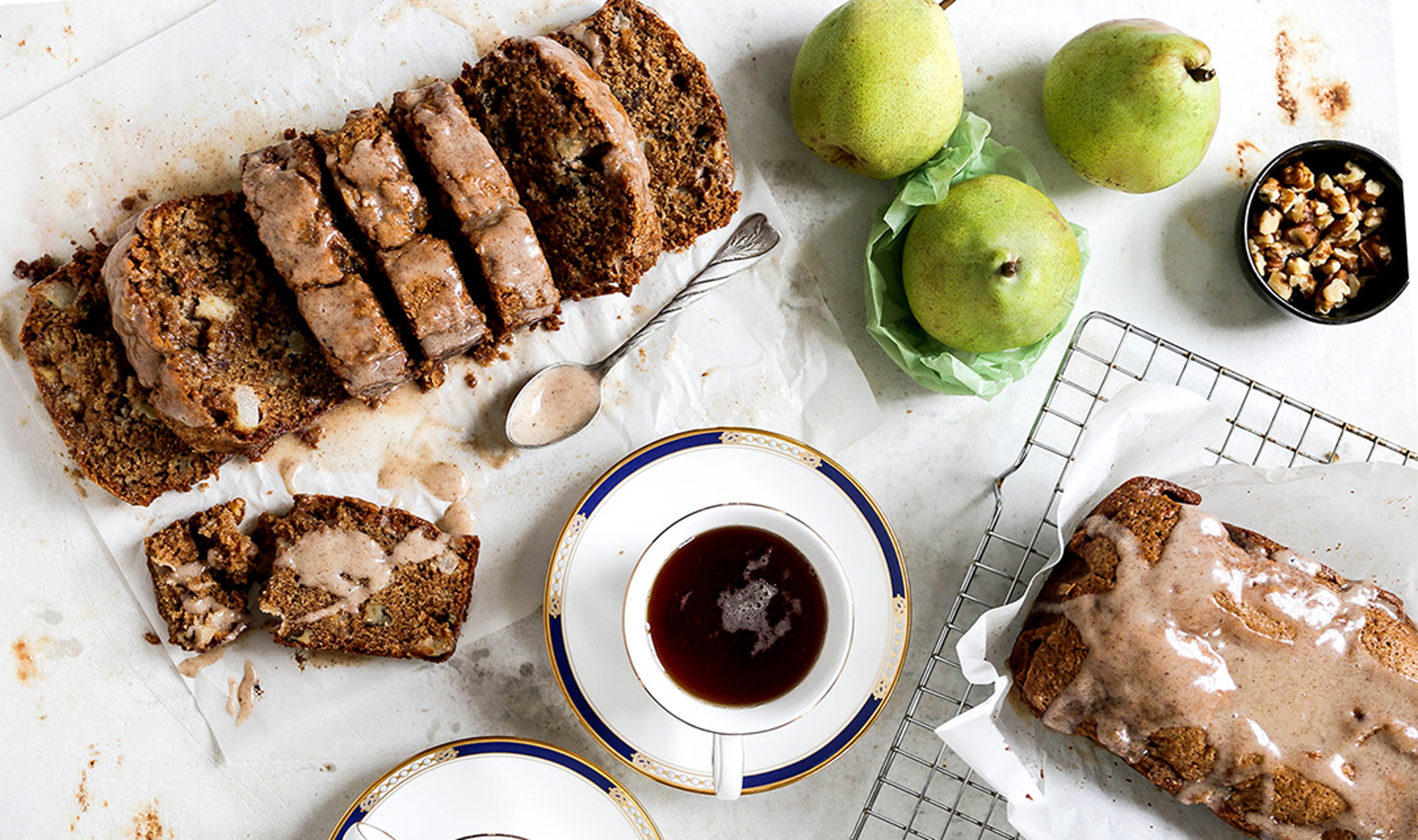 Article Cards Featured Image chai pear bread recipe