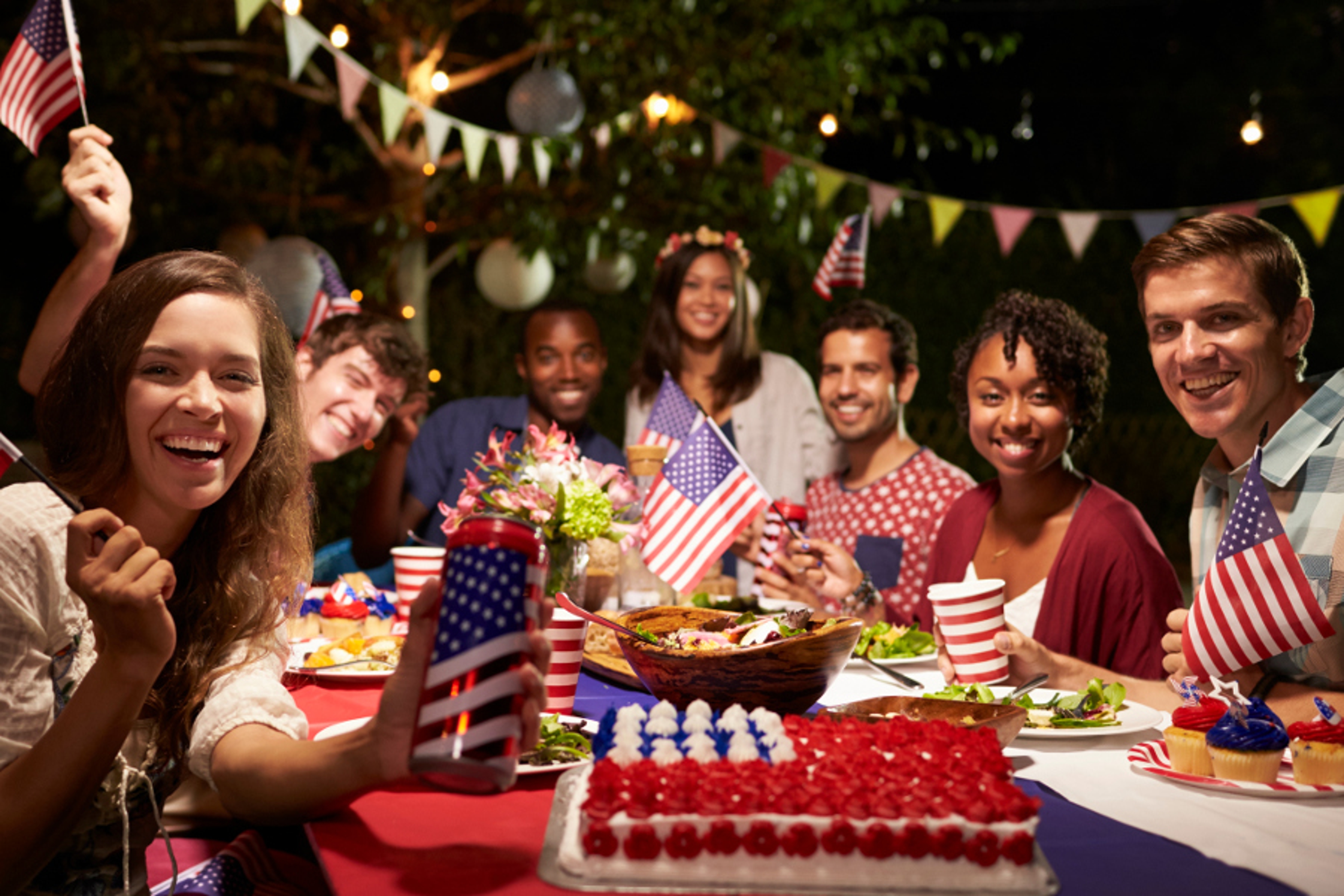 Article Cards Featured Image Portrait Of Friends At th Of July Holiday Backyard Party