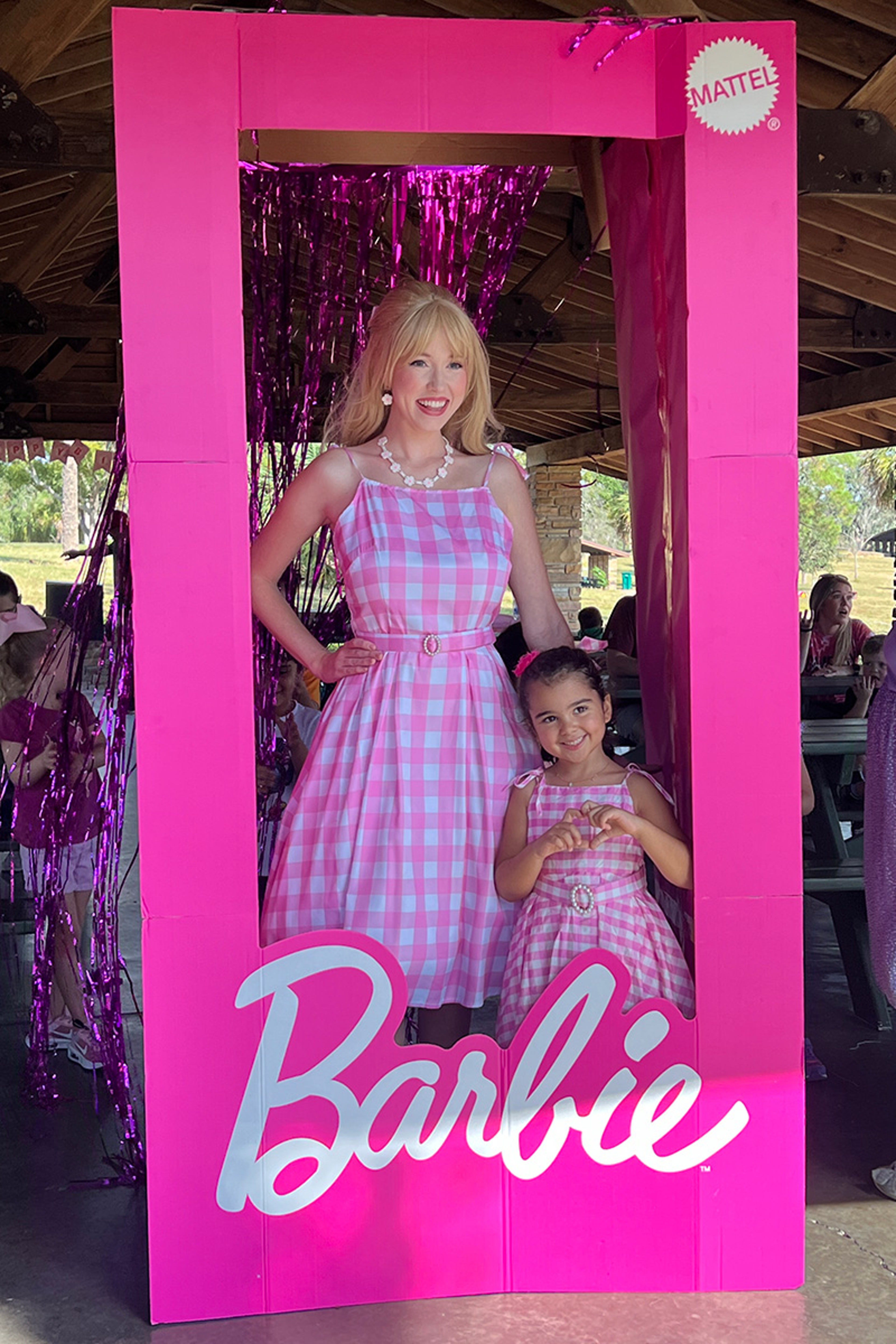 barbie party lifesize box