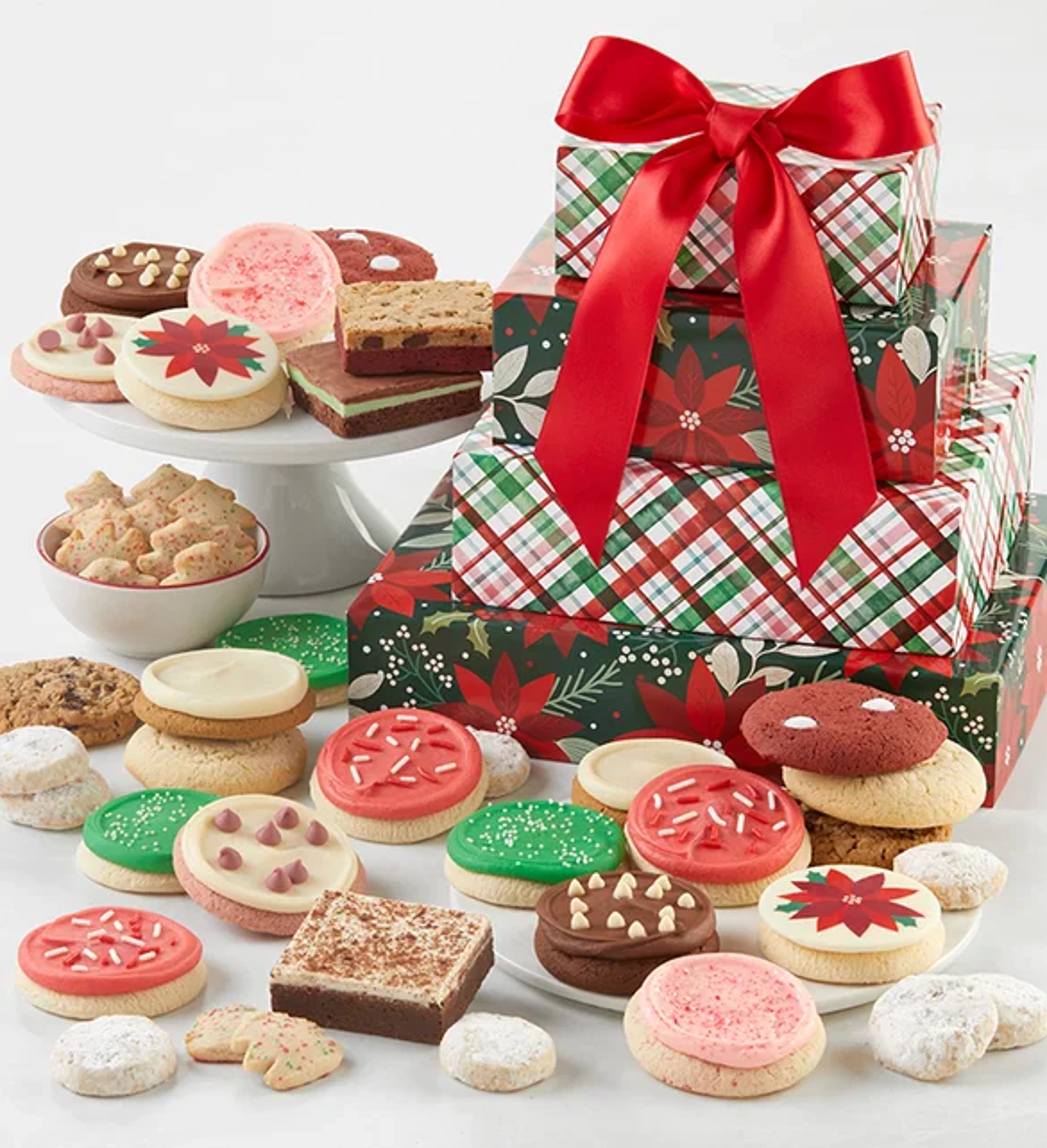 holiday gifts for employees Traditional Bakery Gift Tower