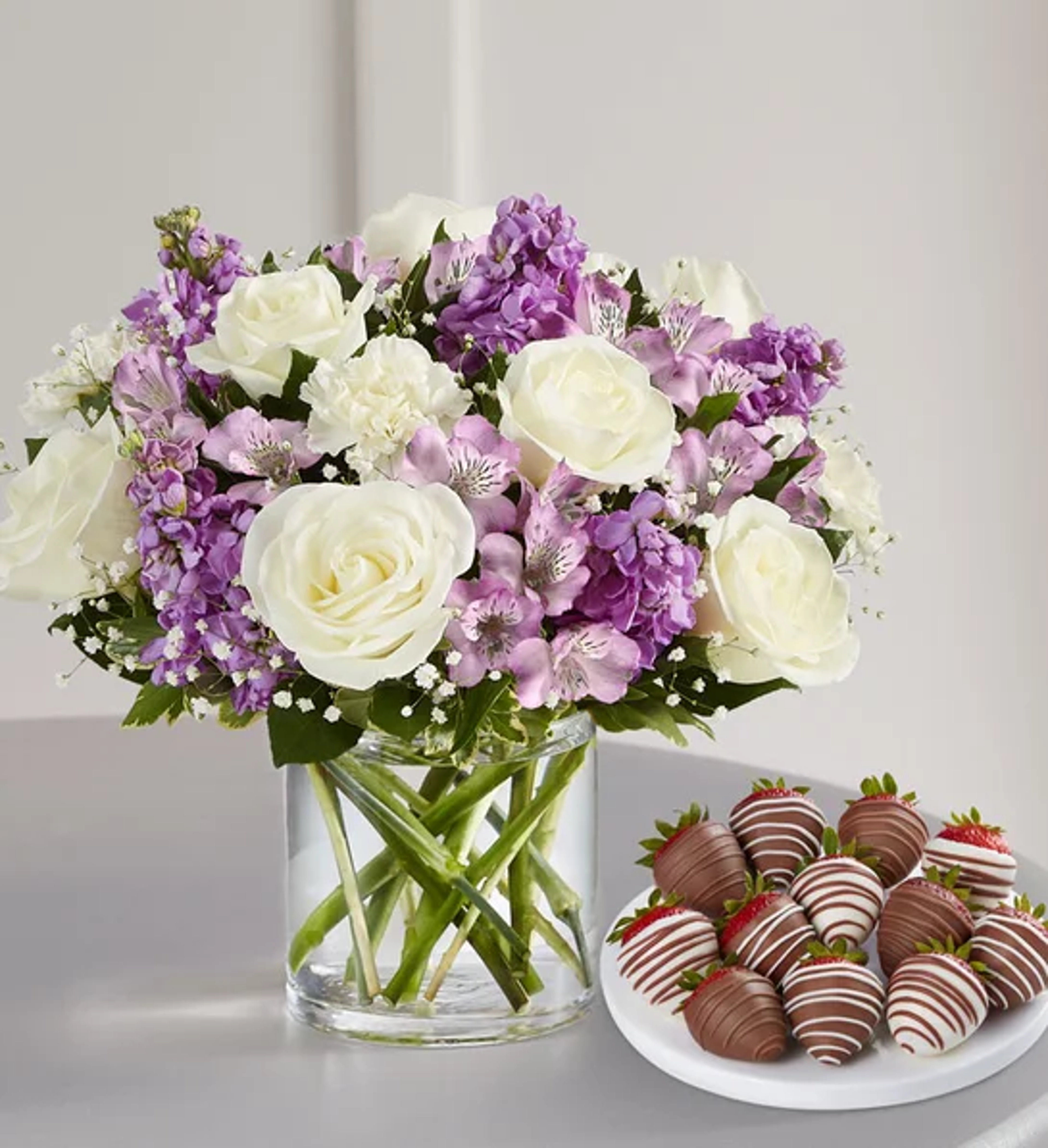 get well soon gift ideas Lovely Lavender Medley with Strawberries