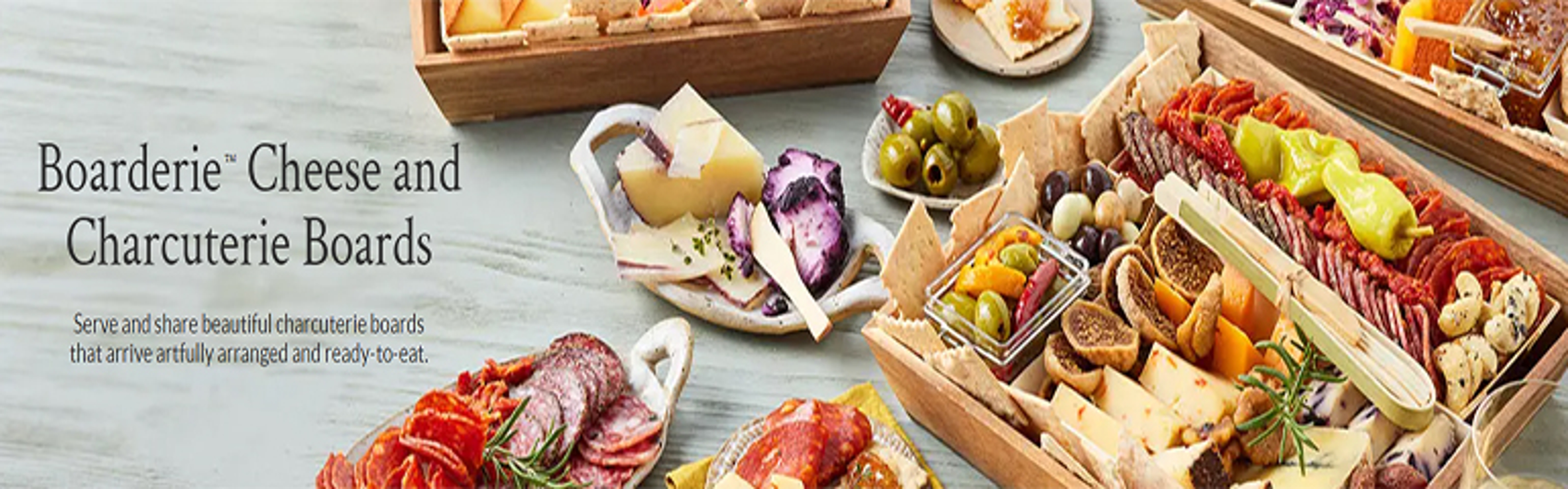 Boarderie Cheese and Charcuterie Boards   Collection Banner Ad