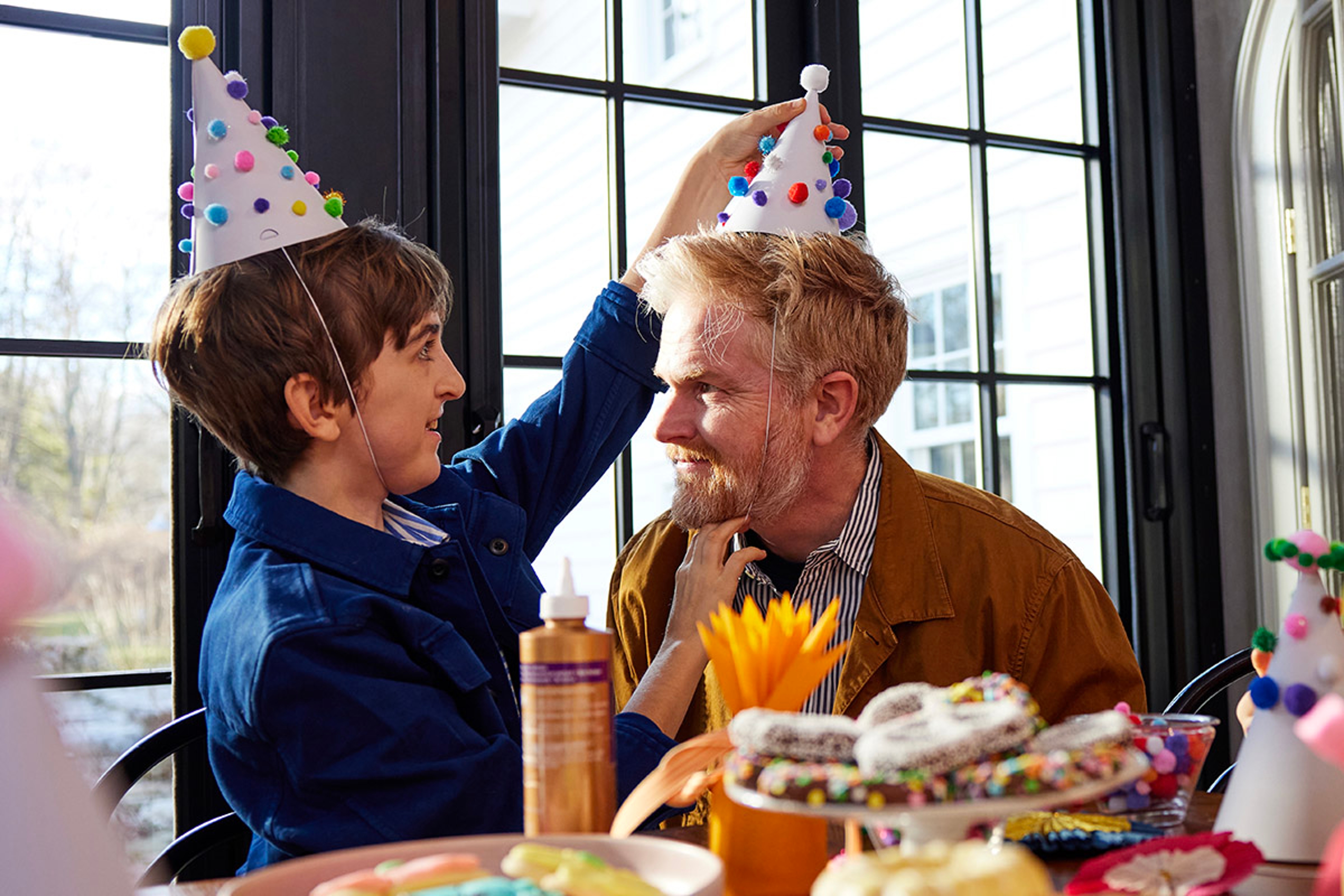 march birthdays party hats