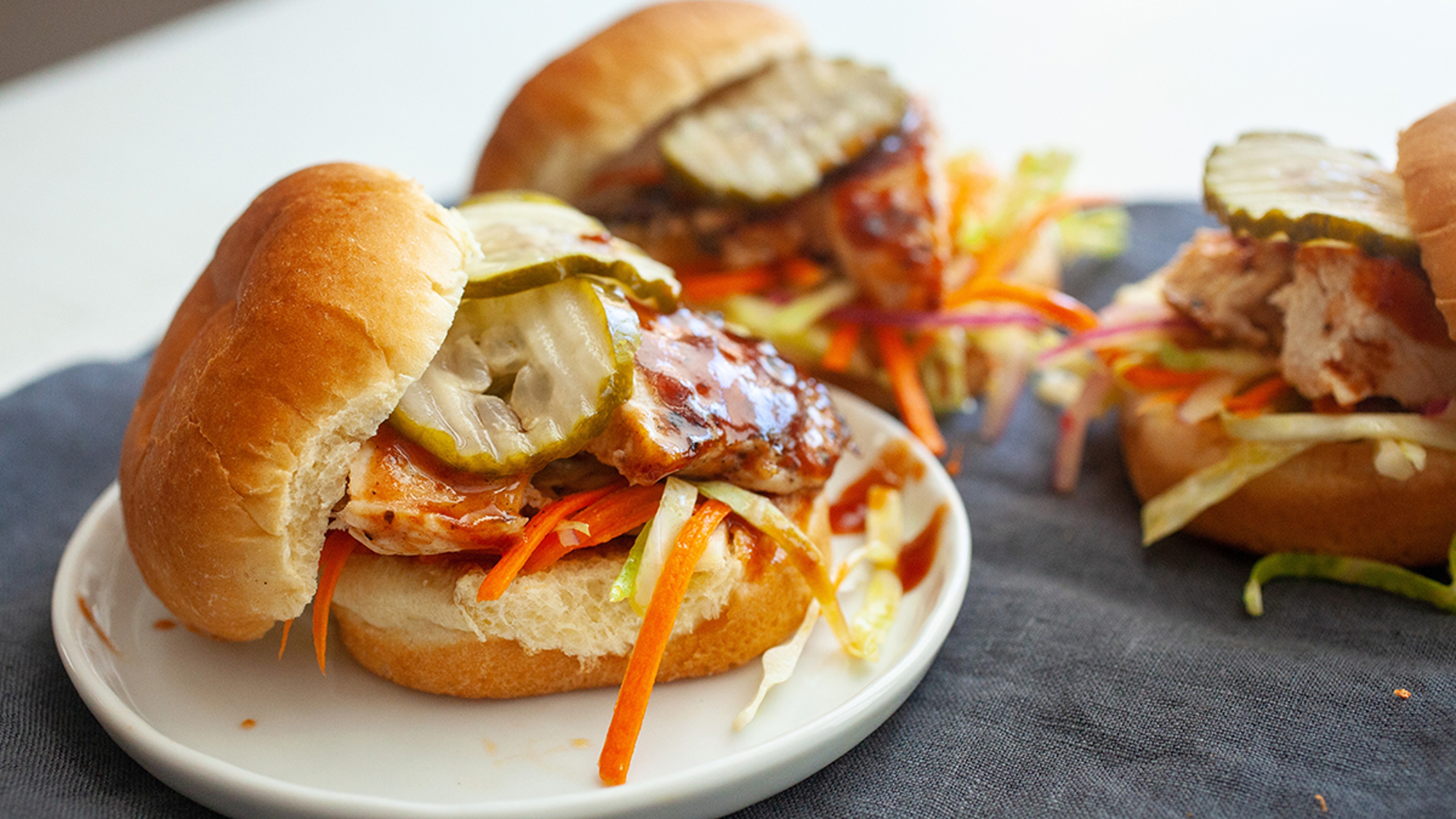 chicken sliders recipe card