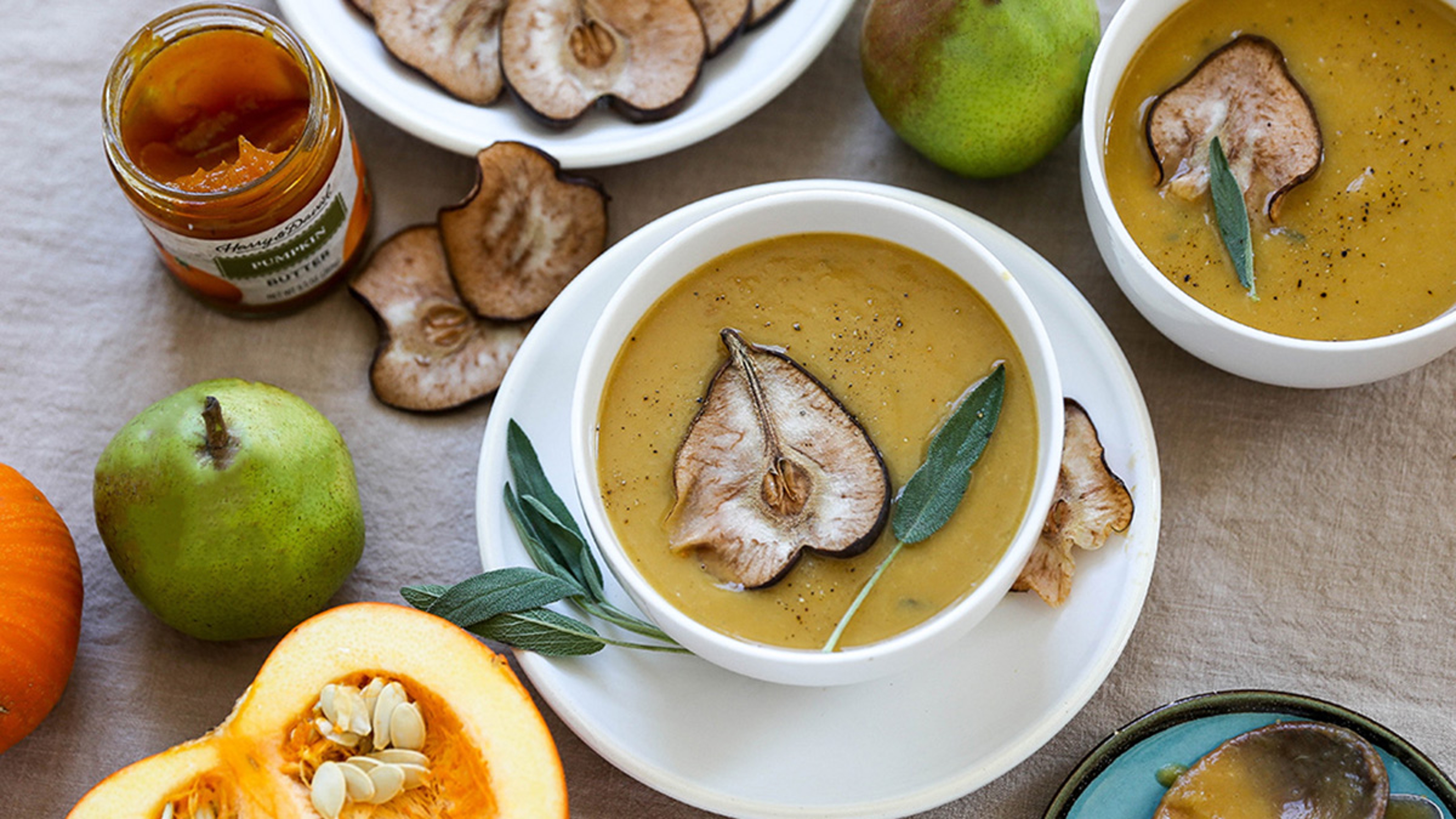 Pear Pumpkin Soup Glam