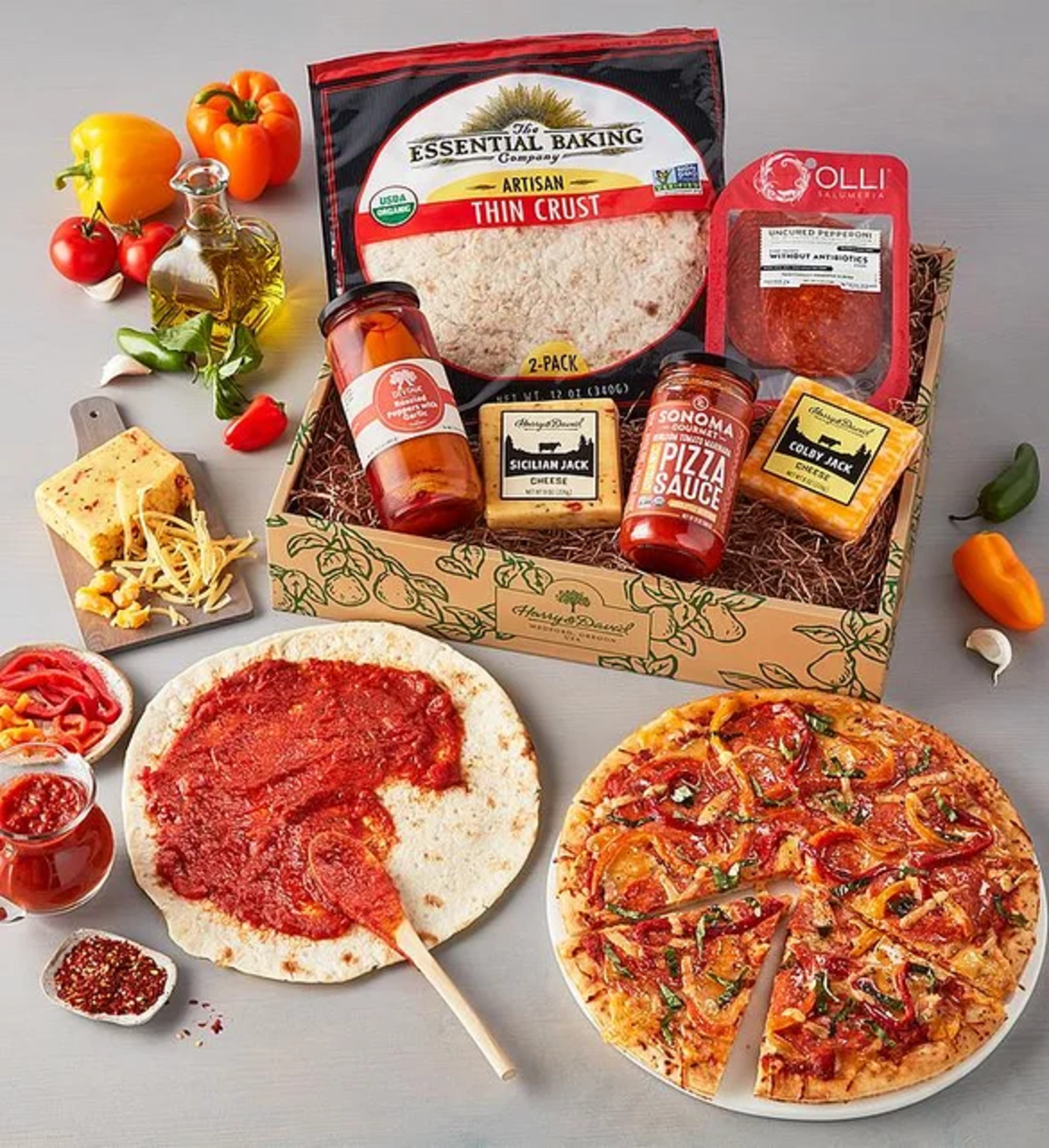 father in law gifts harry and david pizza making kit