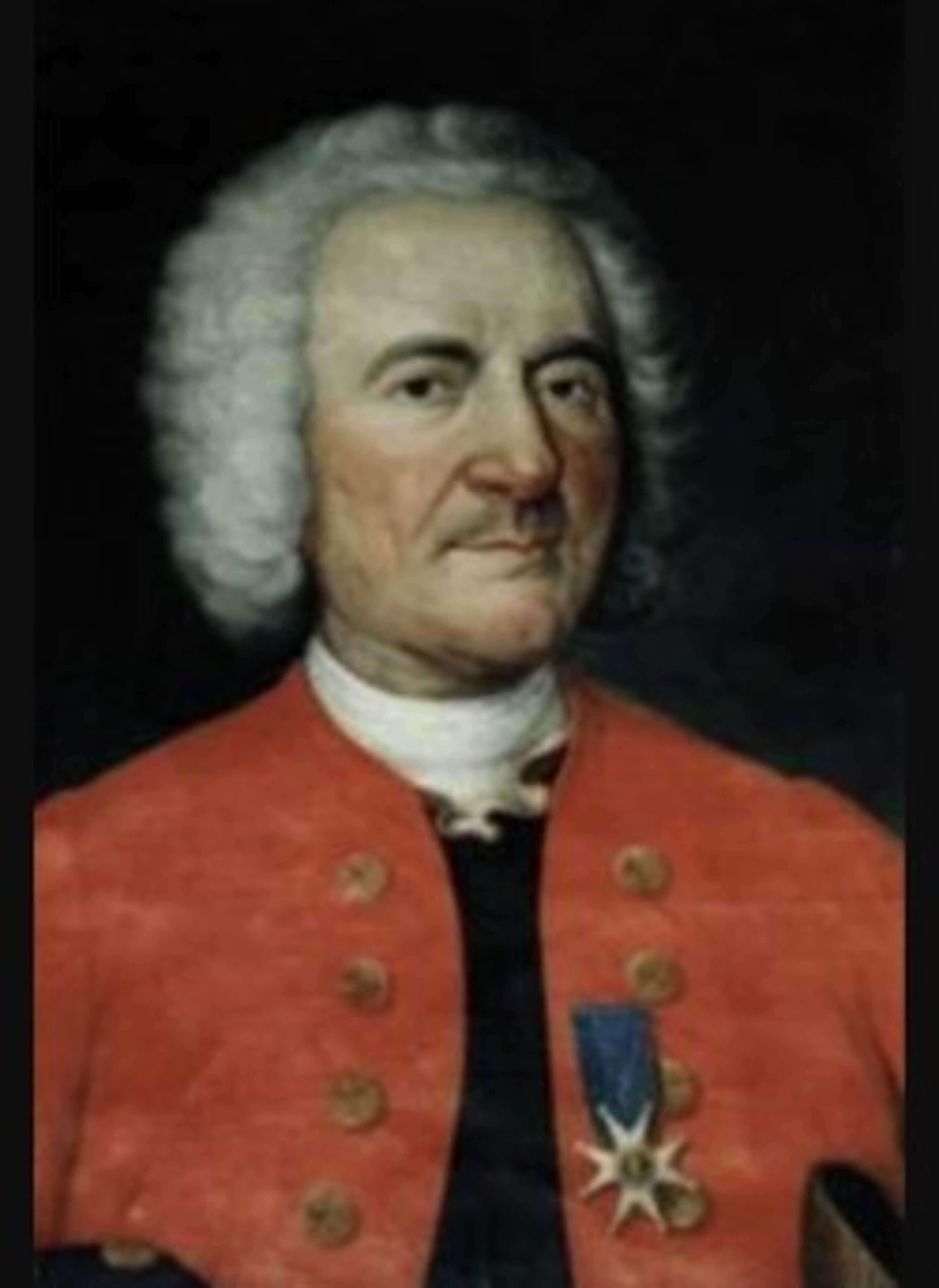 Strawberry facts, portrait of Amédée François Frézier
