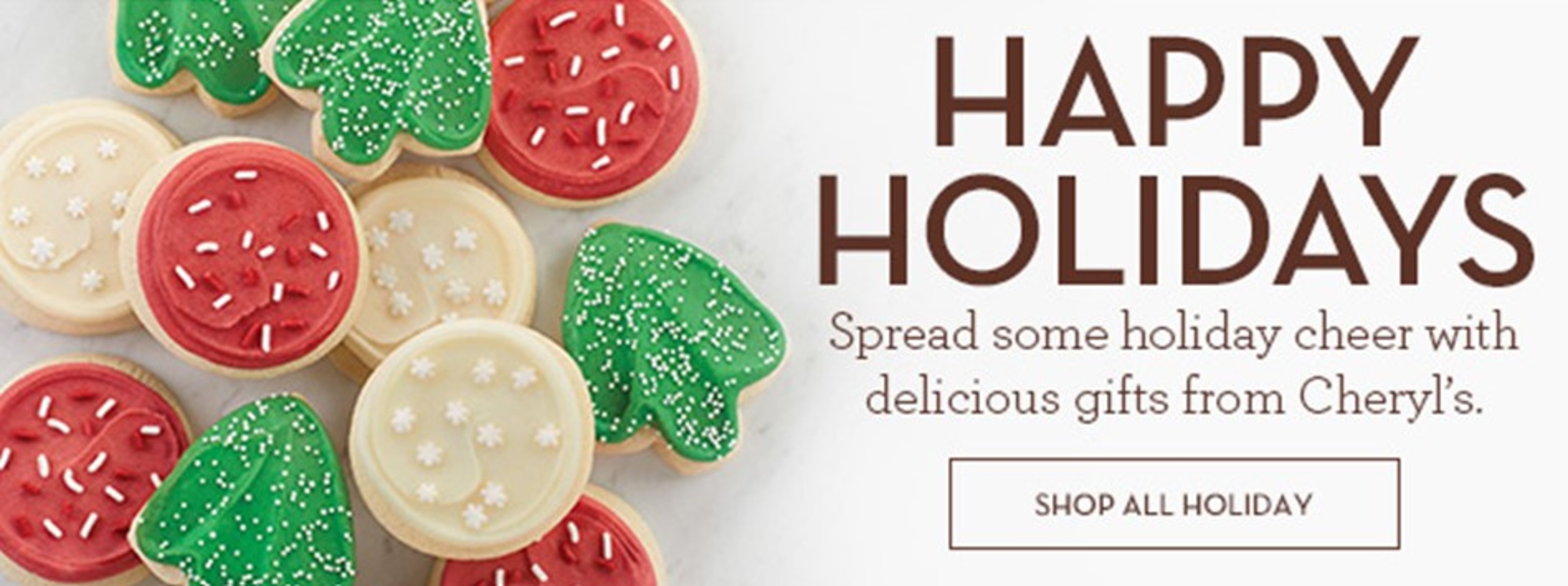 Happy Holidays Holiday Cooking Collection Banner Ad