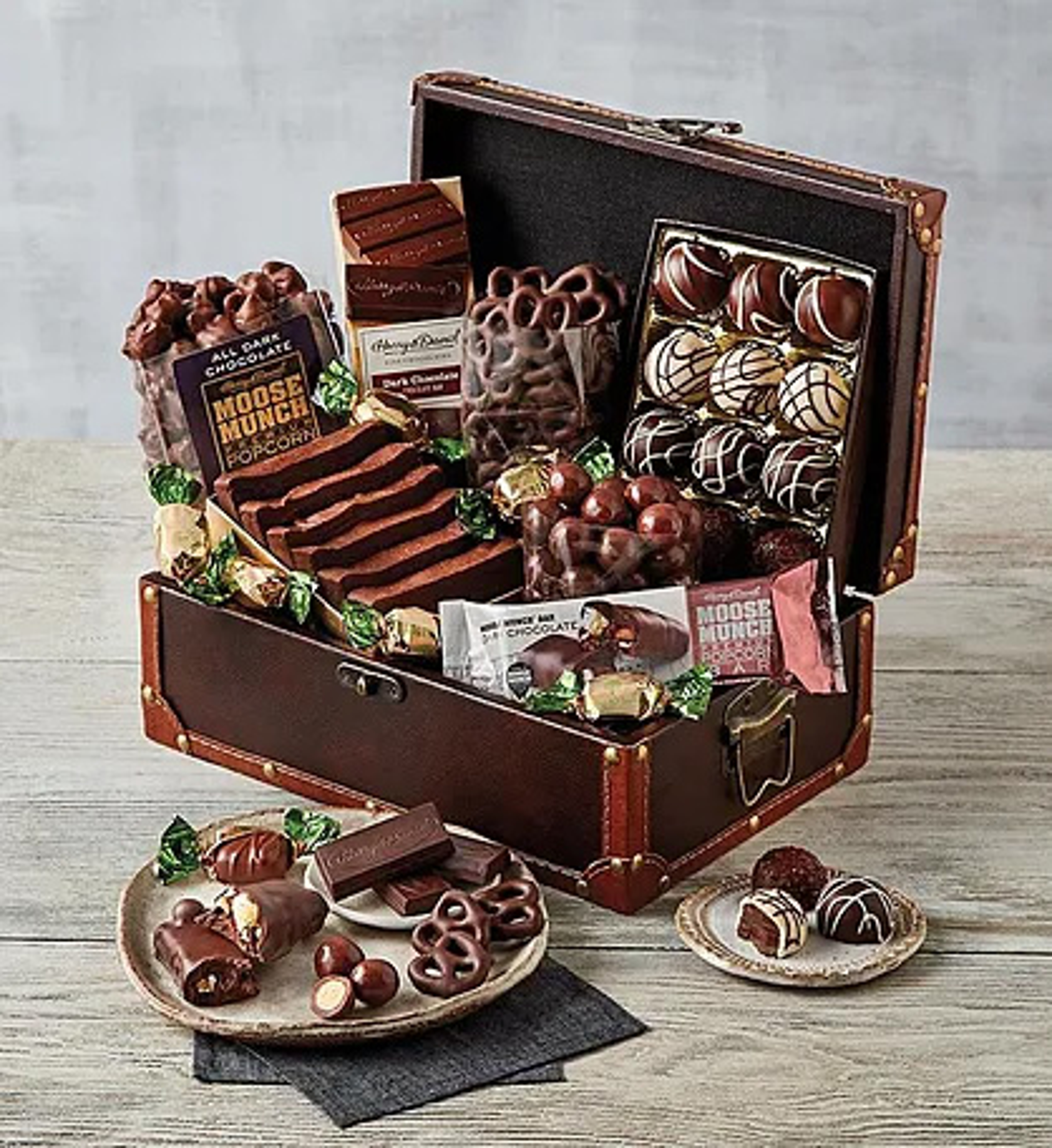 chest of chocolates