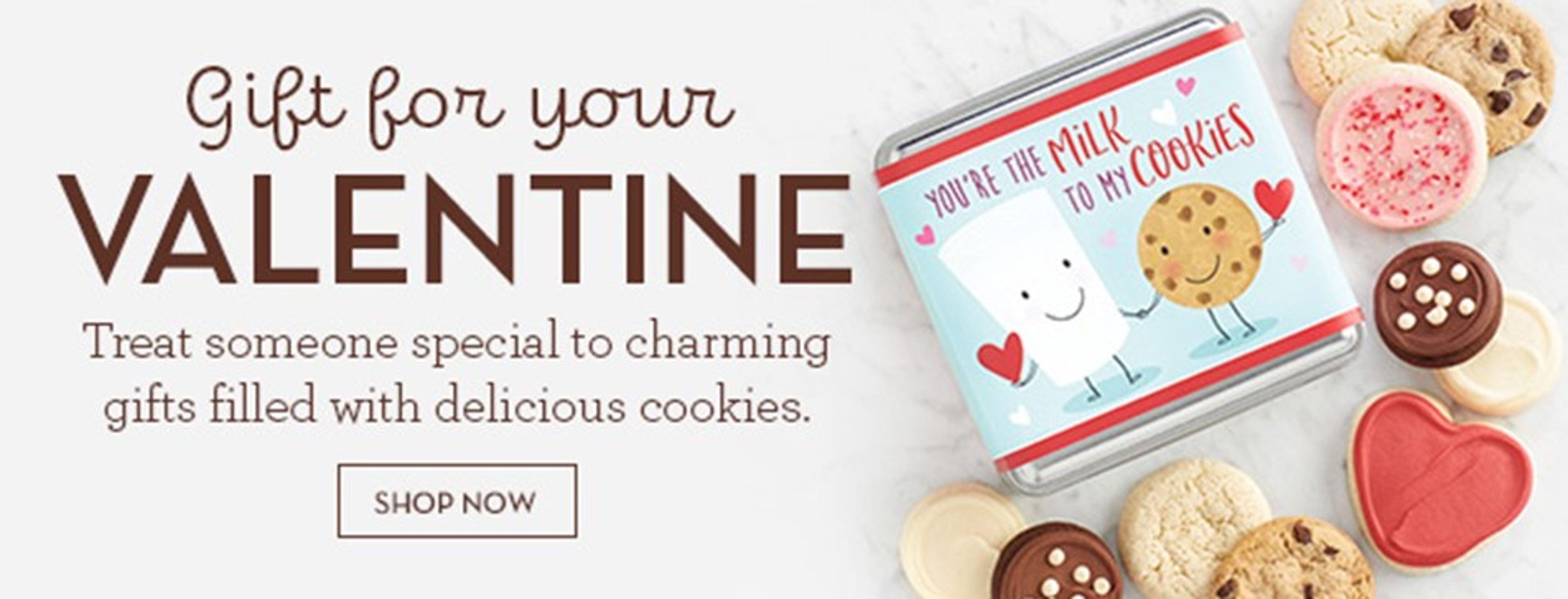 Valentine's Day Cookie Gifts Banner Ad