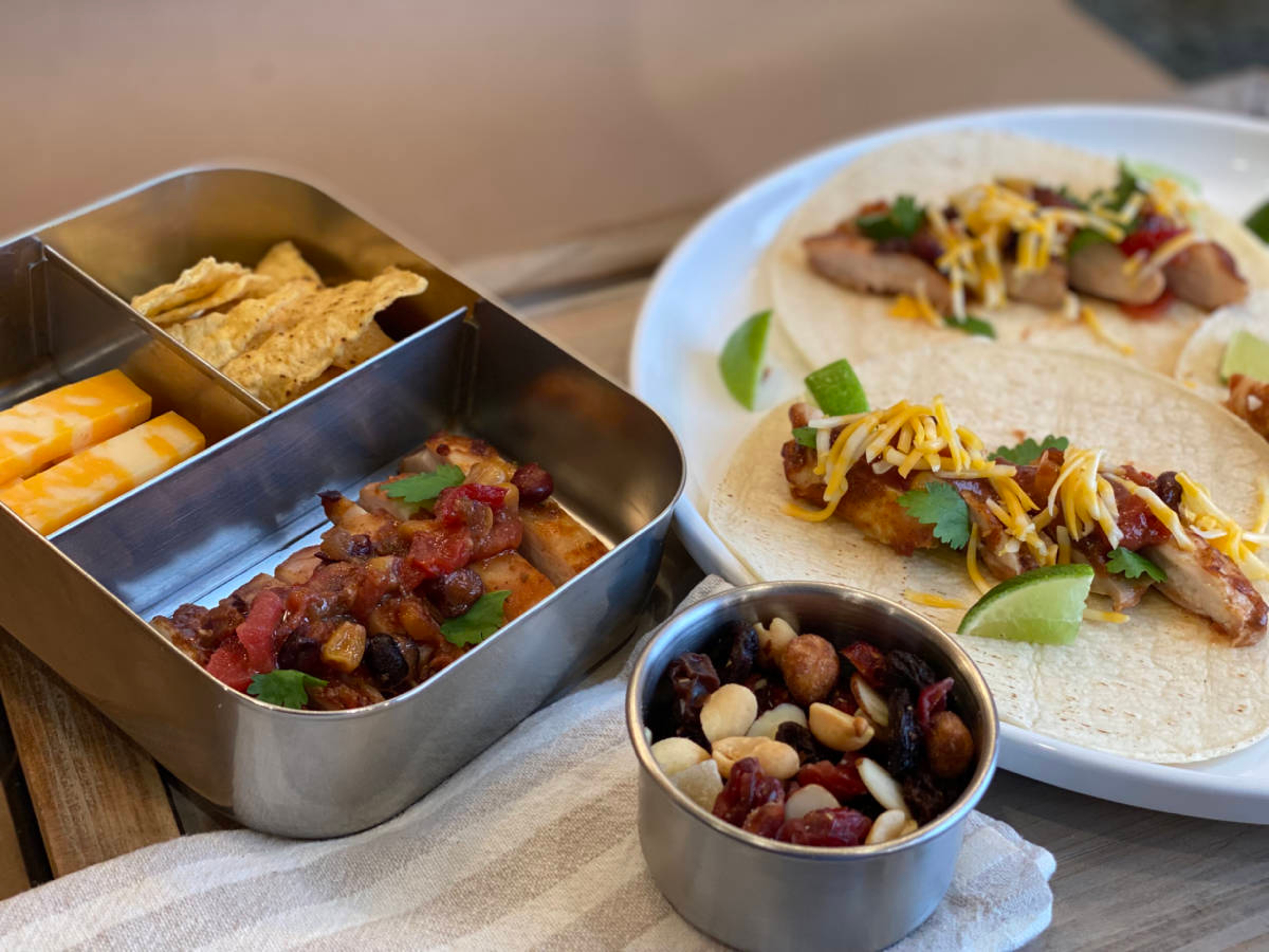 lunch box ideas chicken tacos recipe